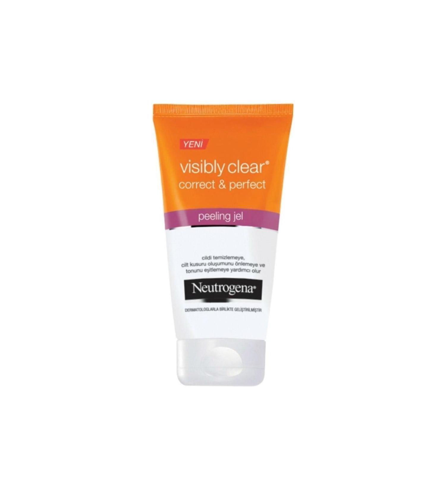 Neutrogena Peeling Gel Visibly Clear Correct Perfect Peeling Gel 150 ml