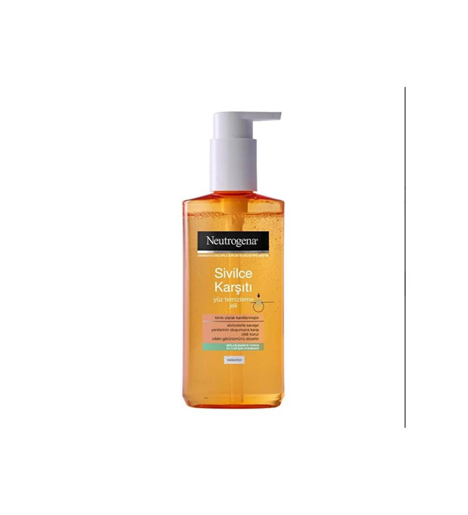Neutrogena Skin Cleansing Gel Visibly Clear Oil-Free 200 ml