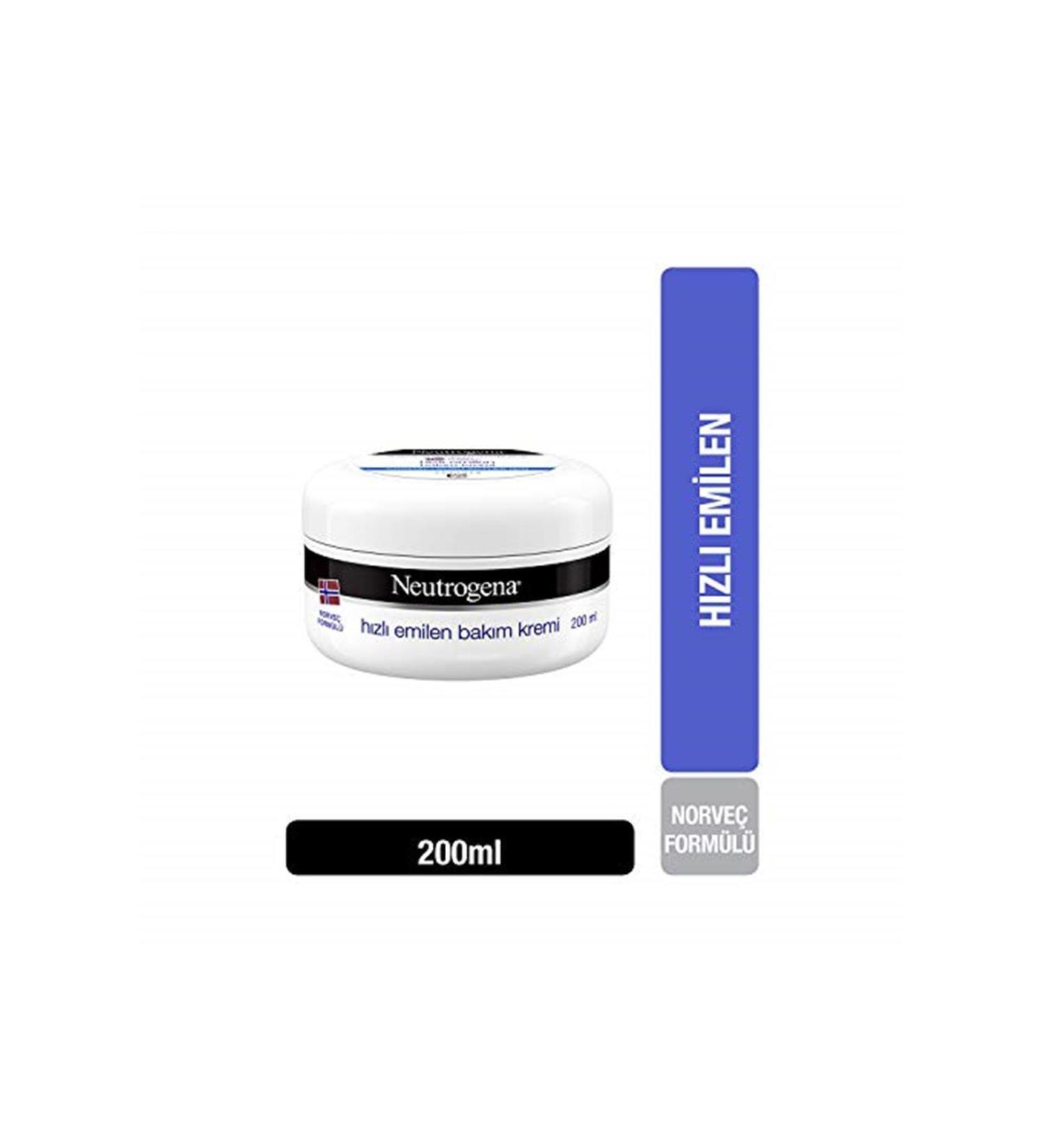 Neutrogena Brand: Norwegian Formula Fast Absorbing Care Cream 200 Ml Category: Body Cream
