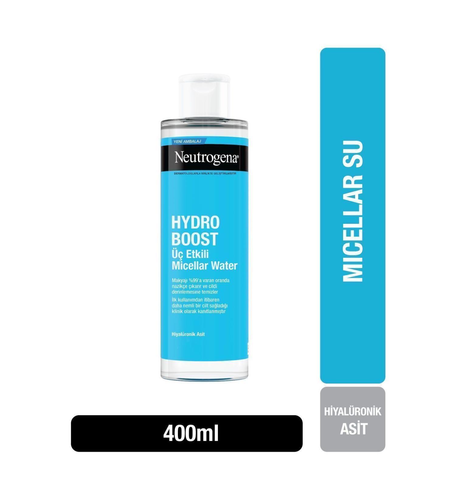 Neutrogena Skin Dirt Oil Purifying Moisture Balancing Makeup Cleansing Water-400 ml eleg.1203