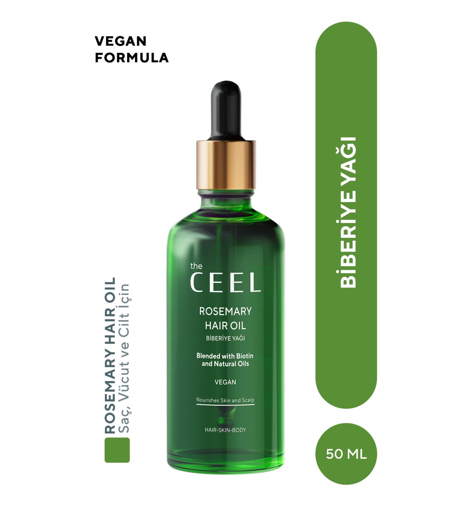 The Ceel Rosemary Oil Complex Fast Hair Growth Biotin Hair Care for Hair Loss and Damaged Hair - Buy Online on GoSupps.com