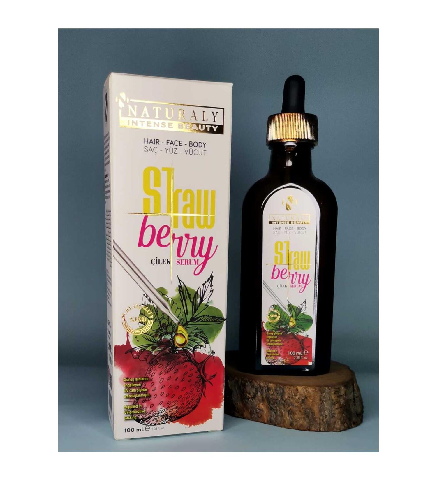 naturaly MATURALY STRAWBERRY HAIR FACE AND BODY SERUM