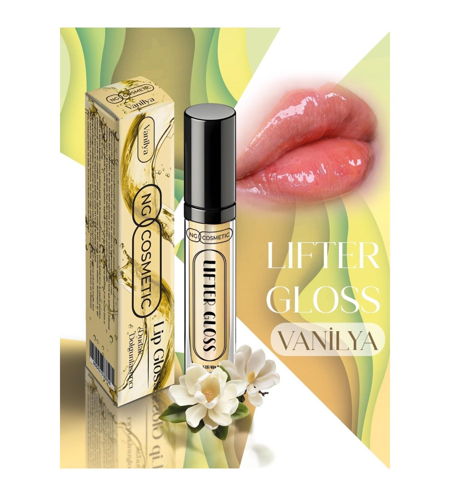 NG Cosmetics Vanilla Lip Plumper and Shine Lip Gloss - Buy Online on GoSupps.com