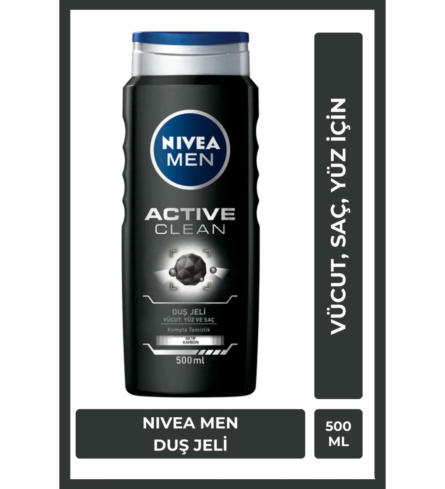 NIVEA 3 in 1 Body Hair and Face Shower Gel that Makes Skin Soft and Smooth Feeling eleg.1819