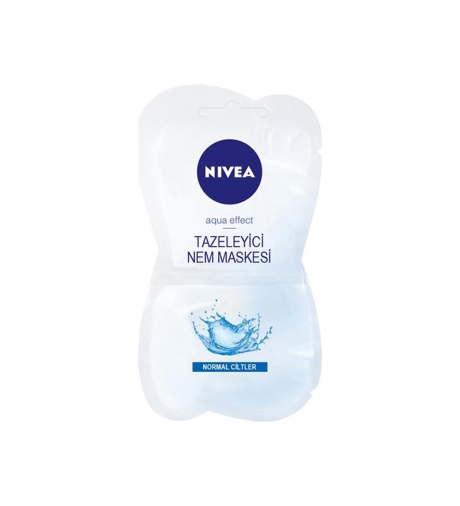 NIVEA Aqua Effect Refreshing Moisture Mask for Normal Skin 15 ml