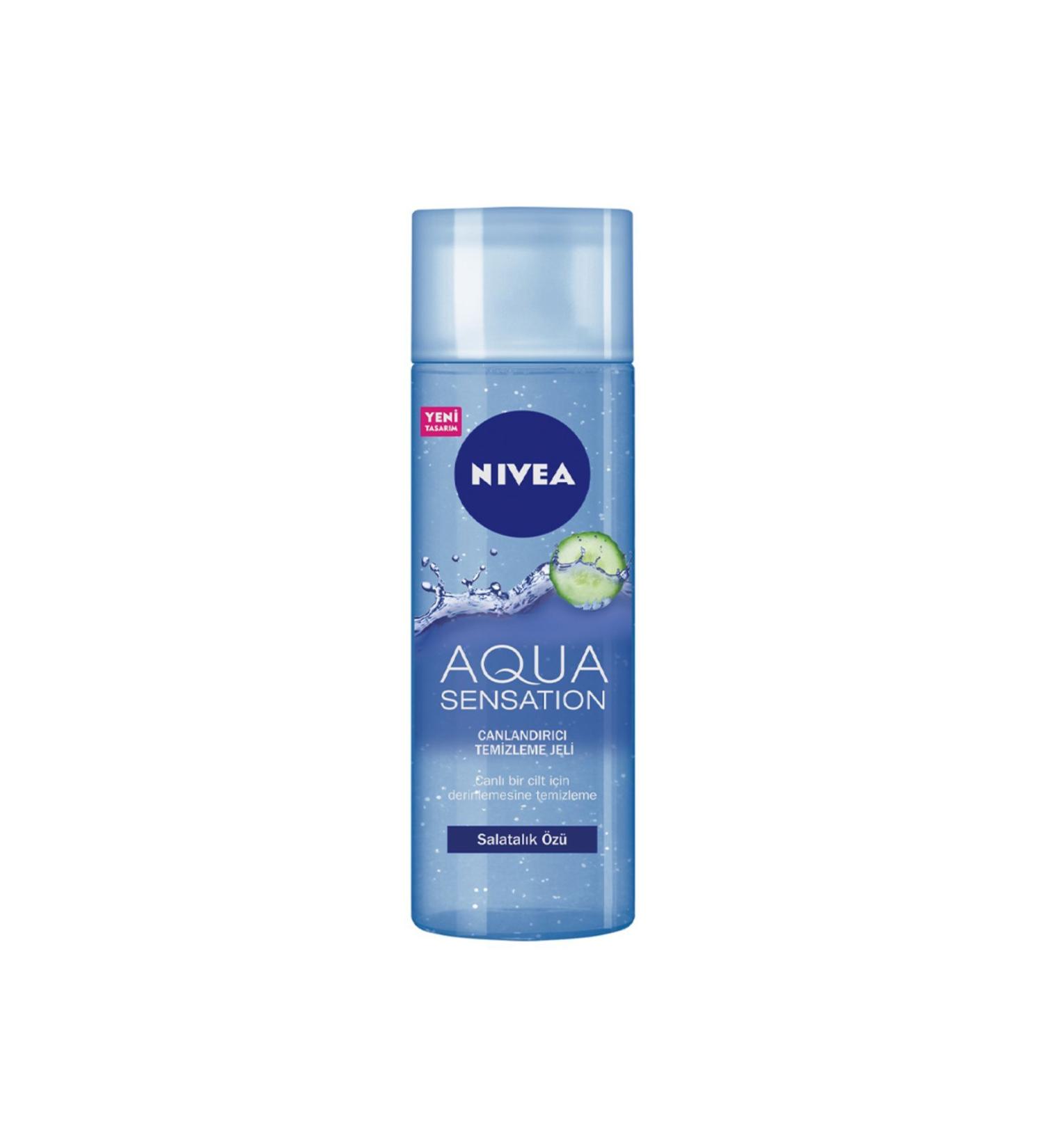 NIVEA Aqua Sensation Cucumber Extract Facial Cleansing Gel 200 ml