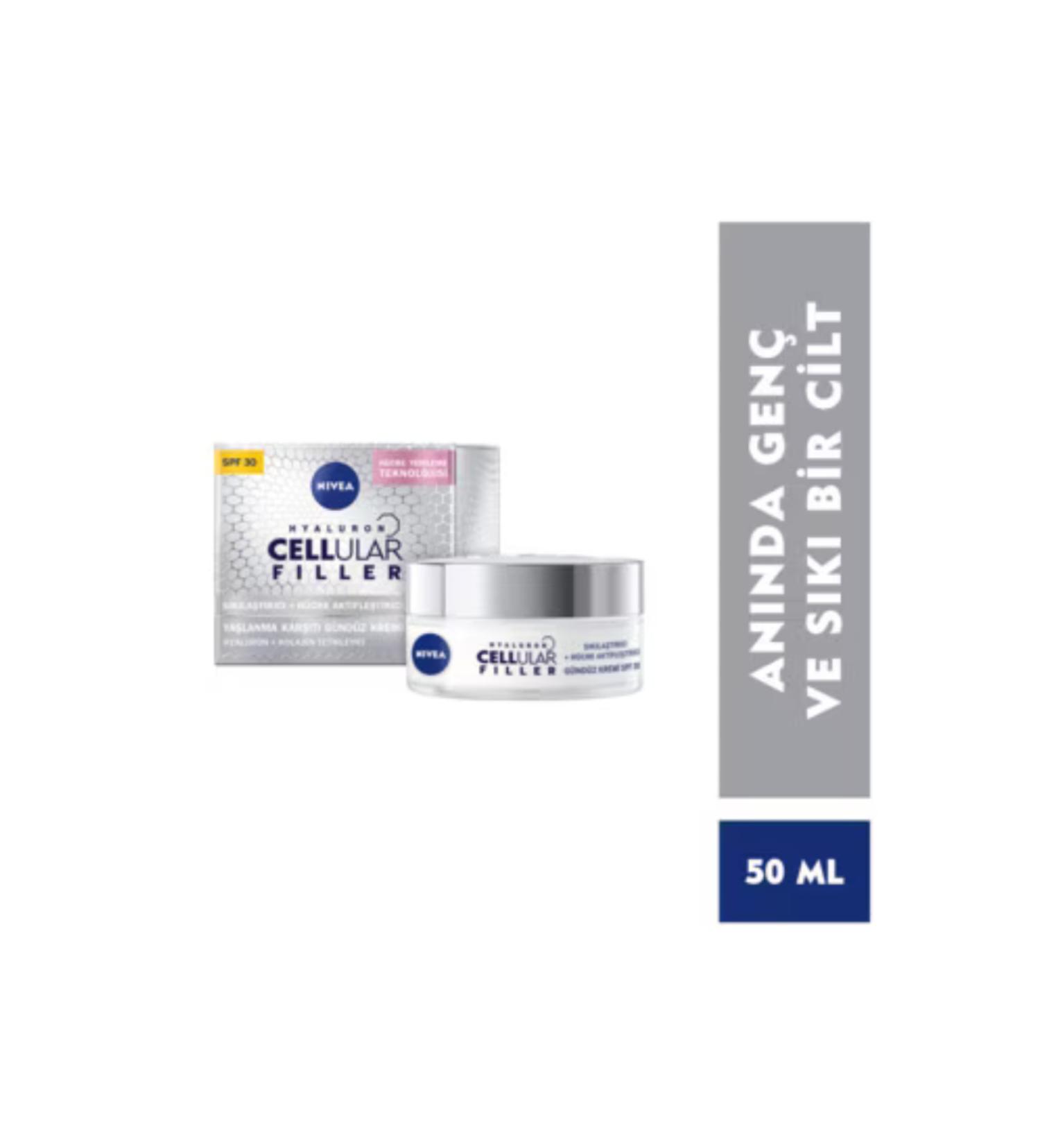 NIVEA Cellular Expert Filler Intensive Anti-Aging SPF30 Day Face Care Cream 50 ml