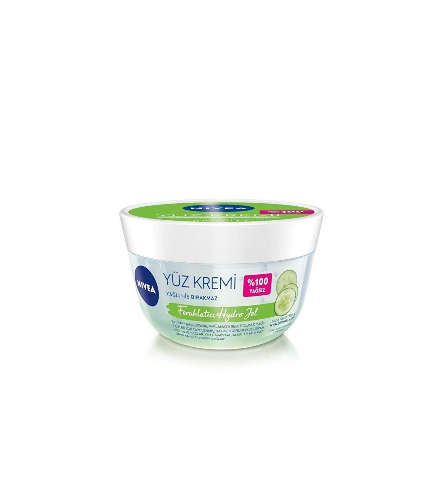 NIVEA Hydra Moisturizing and Refreshing Gel Cream 100 Ml