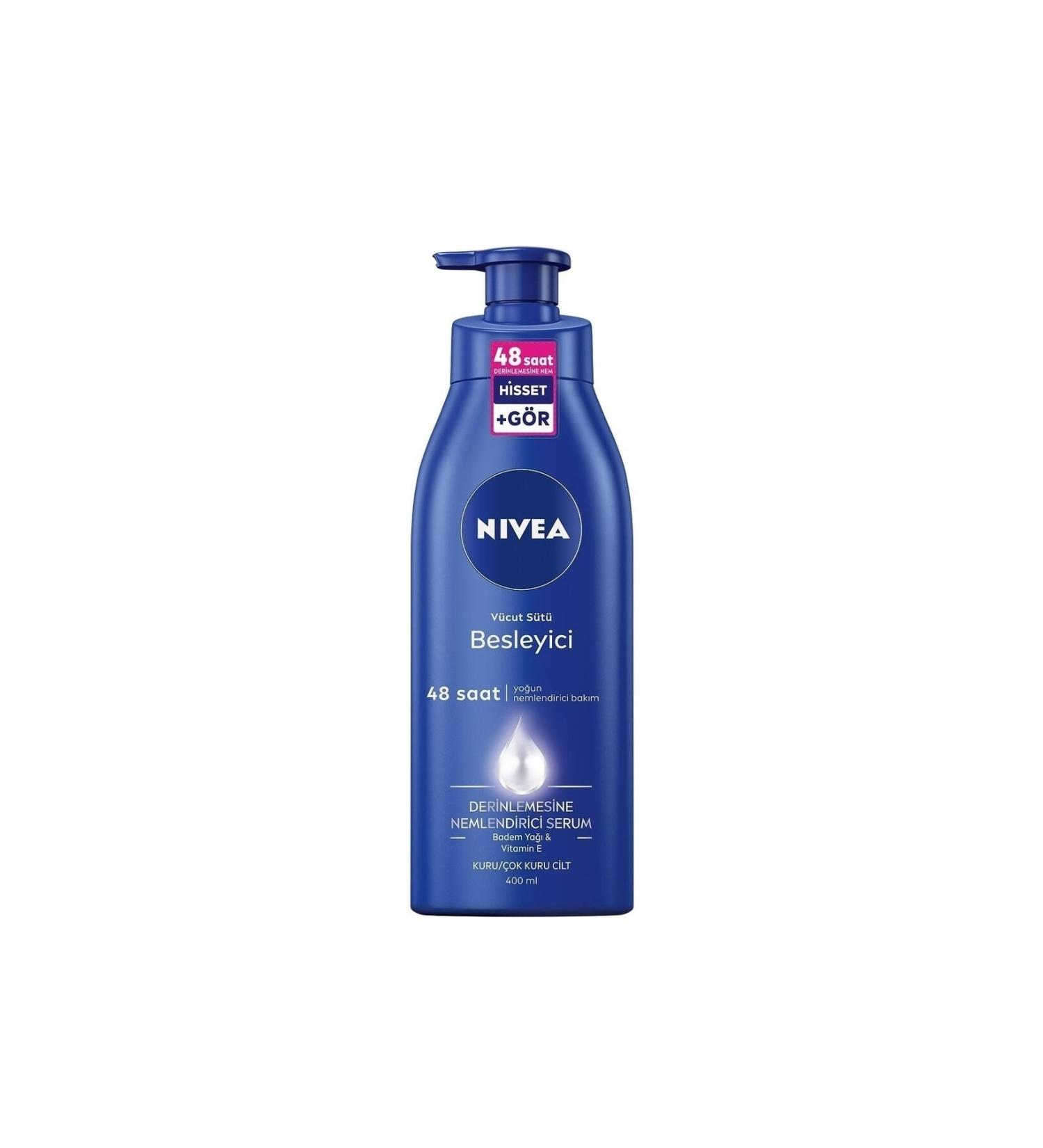 NIVEA Meryemana Nourishing Body Milk 400ml. Dry and Very Dry Skin Moisturizing Body Lotion