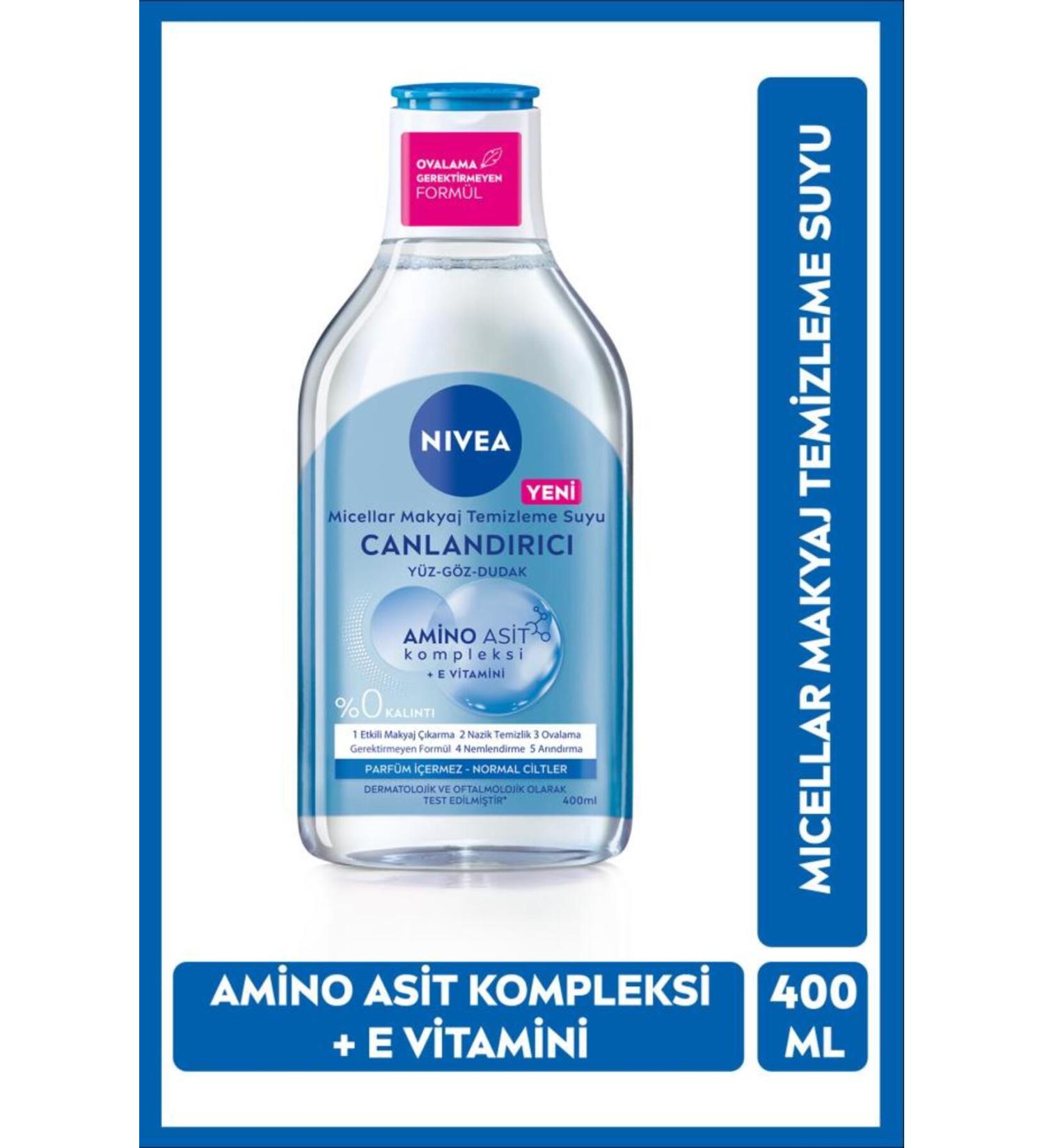 NIVEA Refreshing Make-Up Remover Water Effectively Removes Waterproof Make-Up eleg.1989