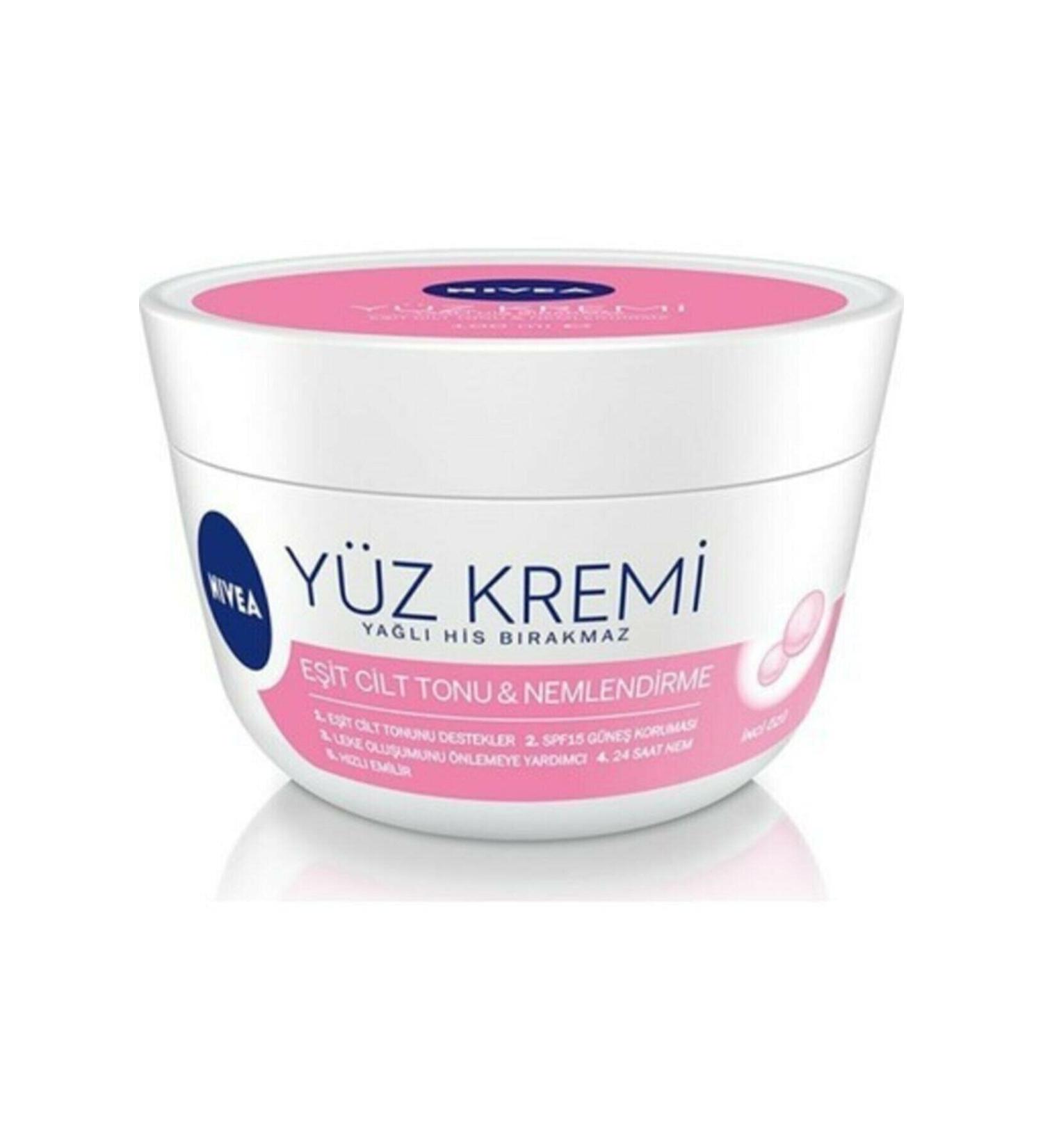 NIVEA Skin Tone Equalizing Face Cream Spf15 For Sensitive Skin (100 Ml)