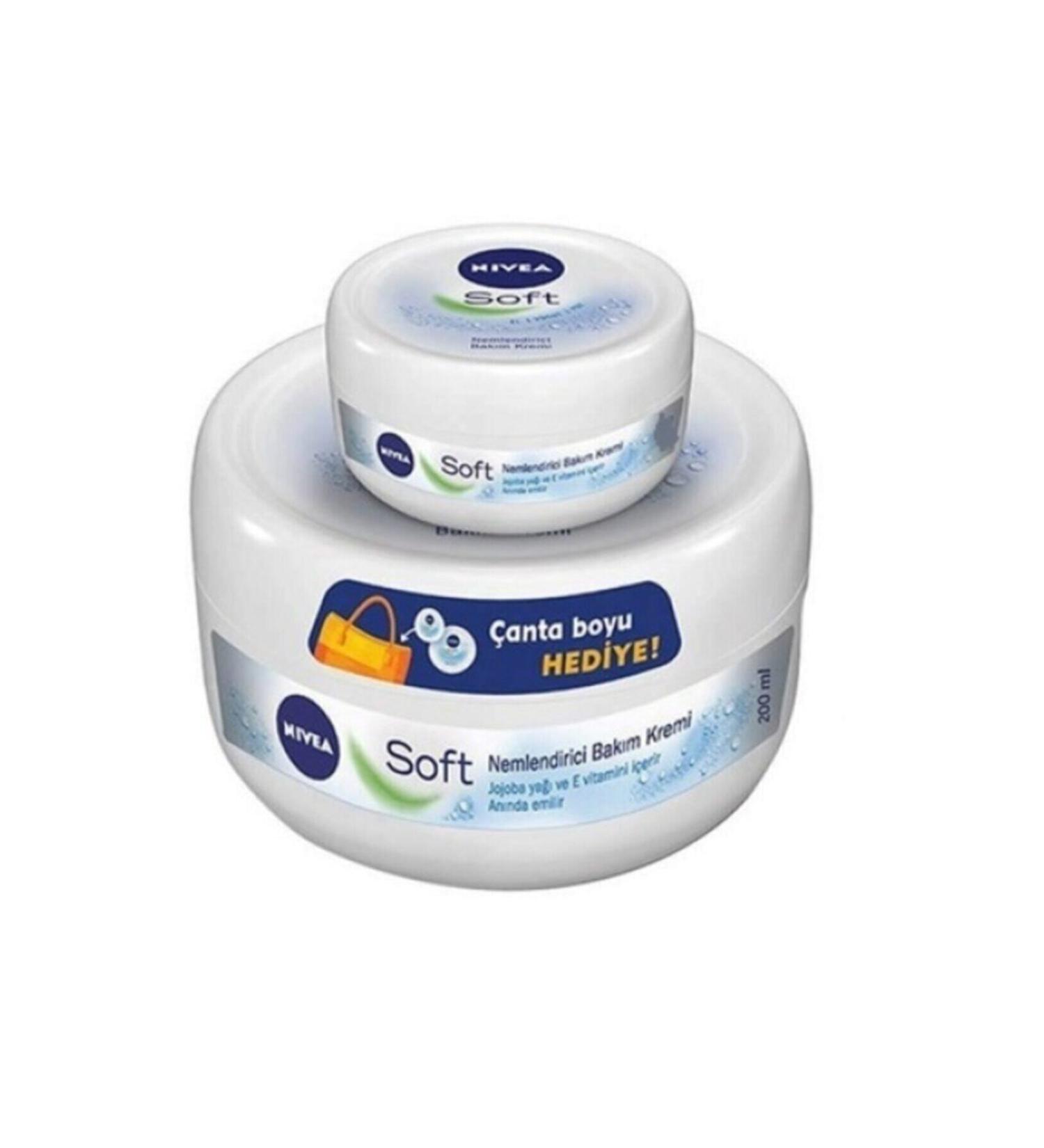 NIVEA Soft 200 ml + 50 ml Moisturizing Cream