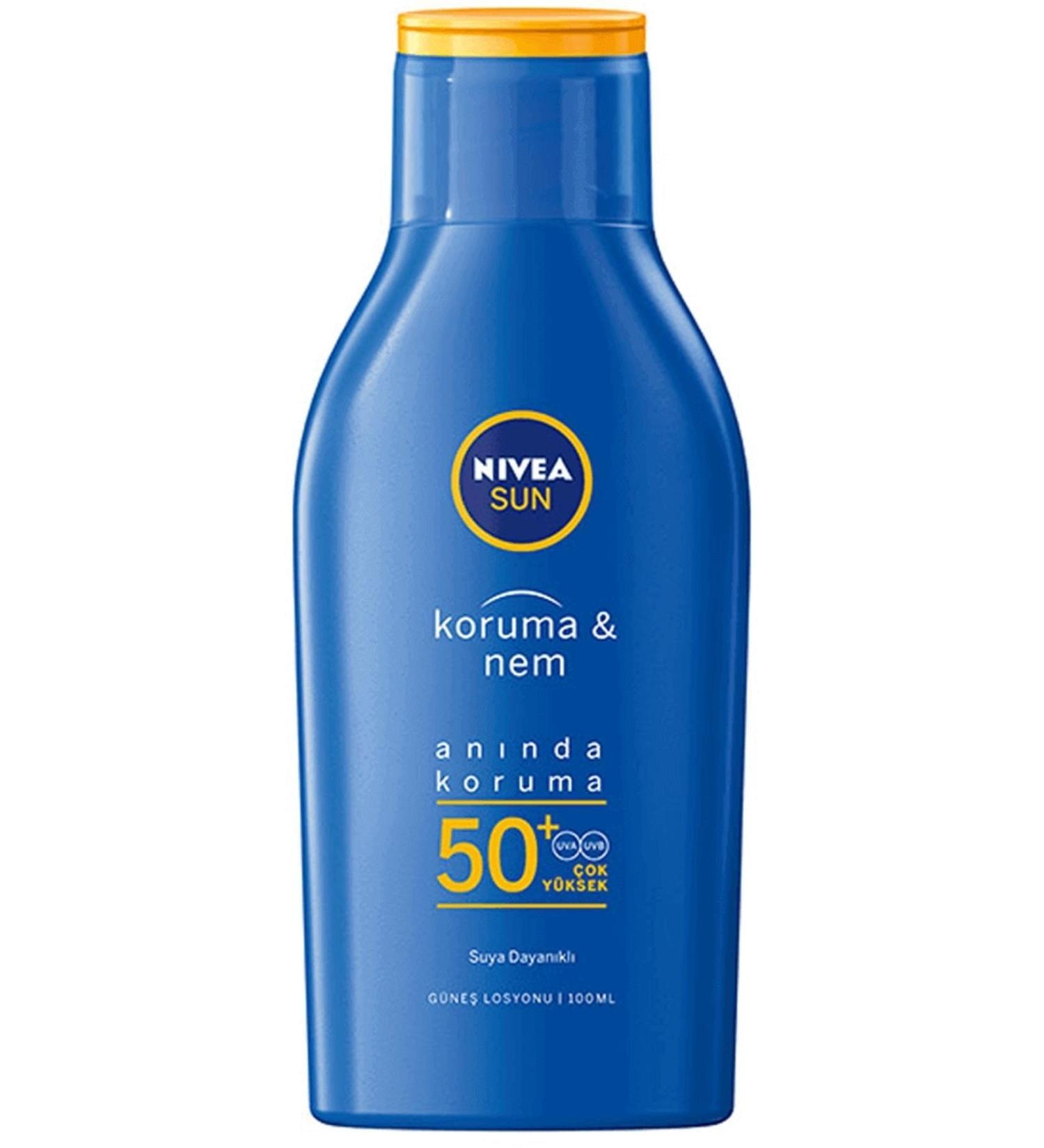 NIVEA Sun Protection and Moisture Sun Lotion Spf 50+ 200 Ml