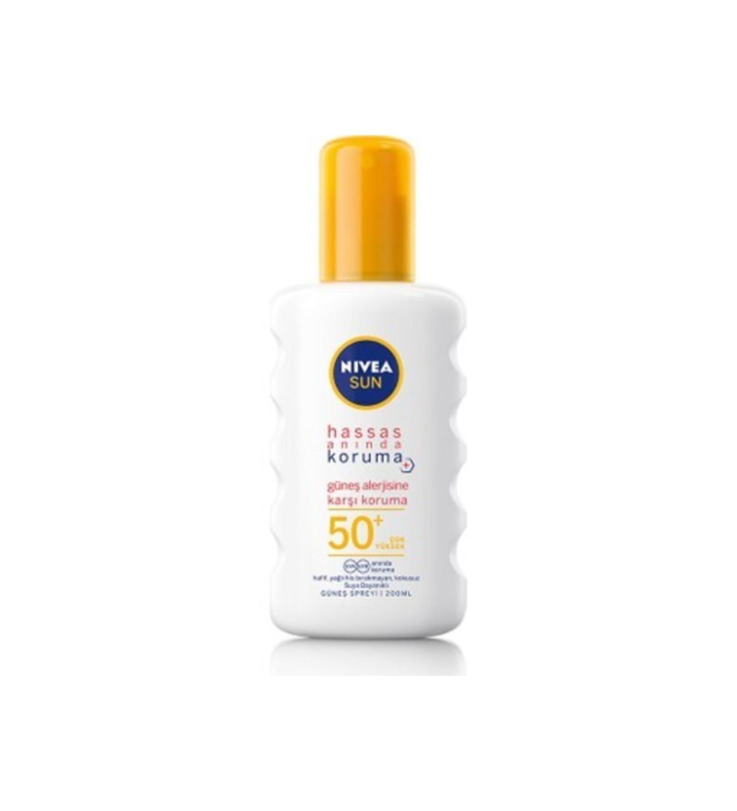NIVEA Sun Sensitive Instant Protection Against Sun Allergy SPF 50+ 200ml
