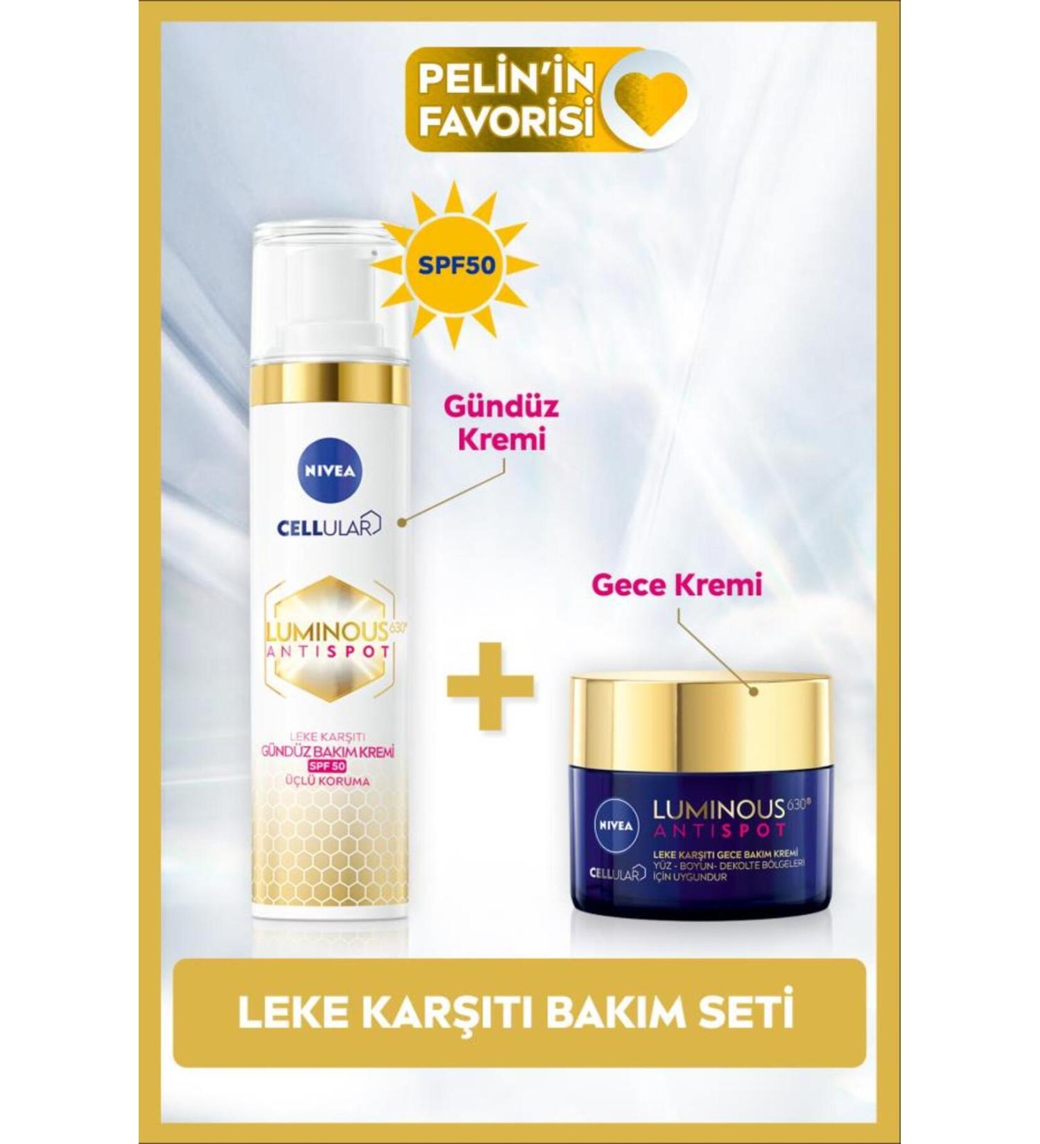 NIVEA Anti-Blemish Day Face Cream 40ml Skin Tone Equalizing Night Cream 50mlS.HIDDEN GG228