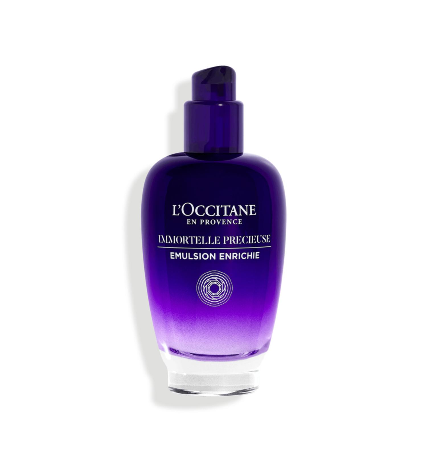 L'Occitane Immortelle Precious Emulsion-Hyaluronic Acid Moisturizer & Anti-Fine Line Repair Serum 75ML