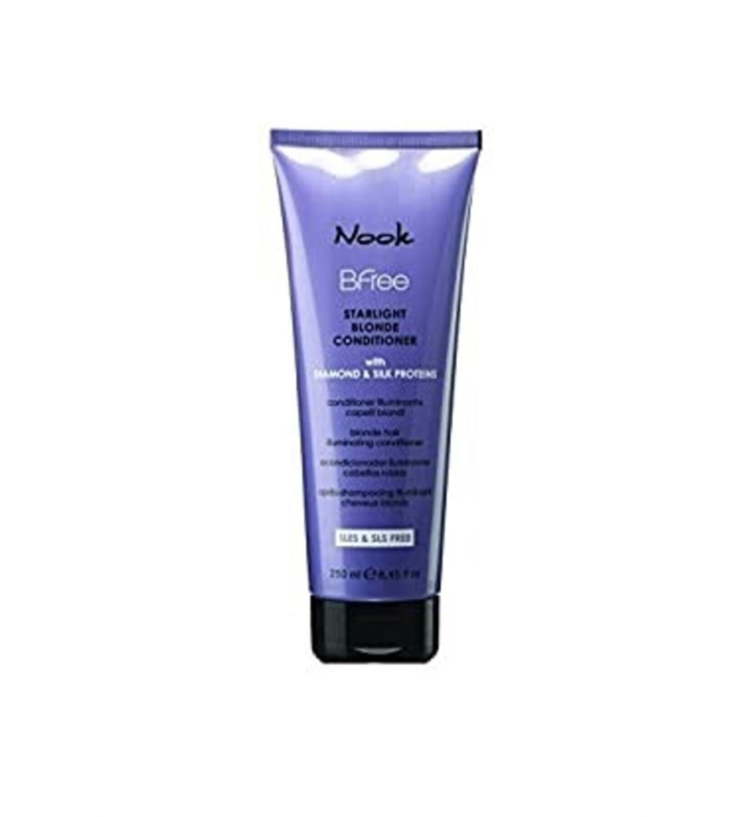 Nook Lightening Conditioner for Blonde Hair 250 Ml (vegan) Bfree Series