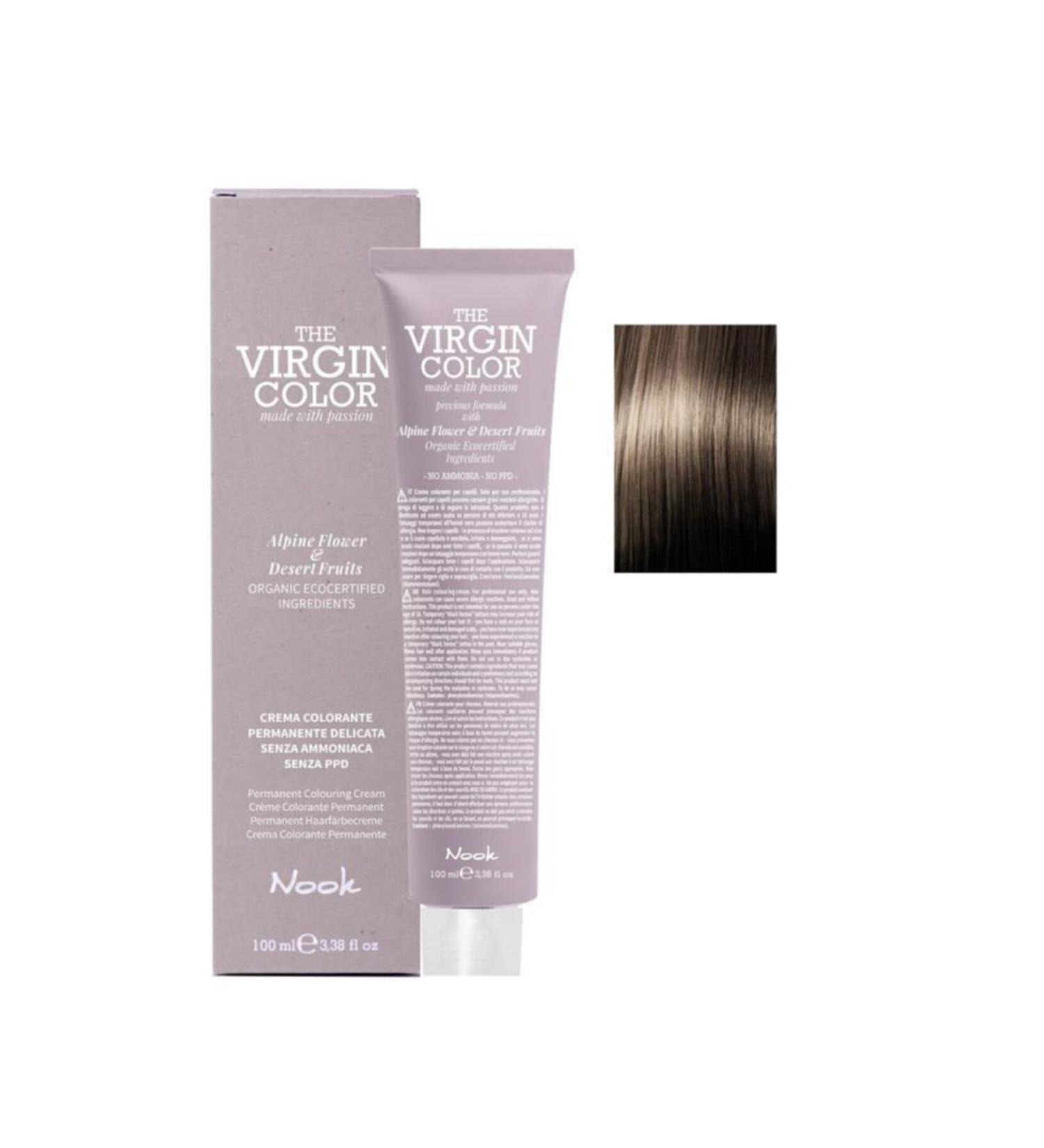 Nook The Virgin Color Ammonia Free Hair Dye 77.0 Intense Blonde 100 ml