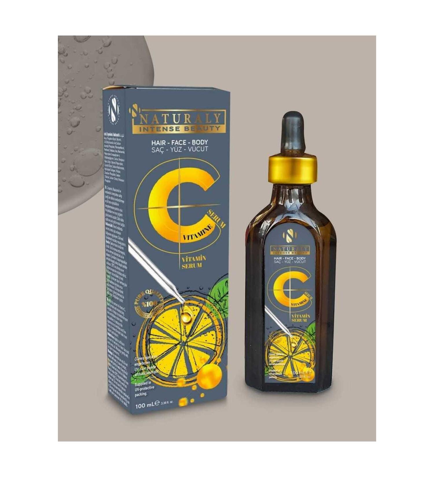 naturaly VITAMIN C FACE AND BODY SERUM