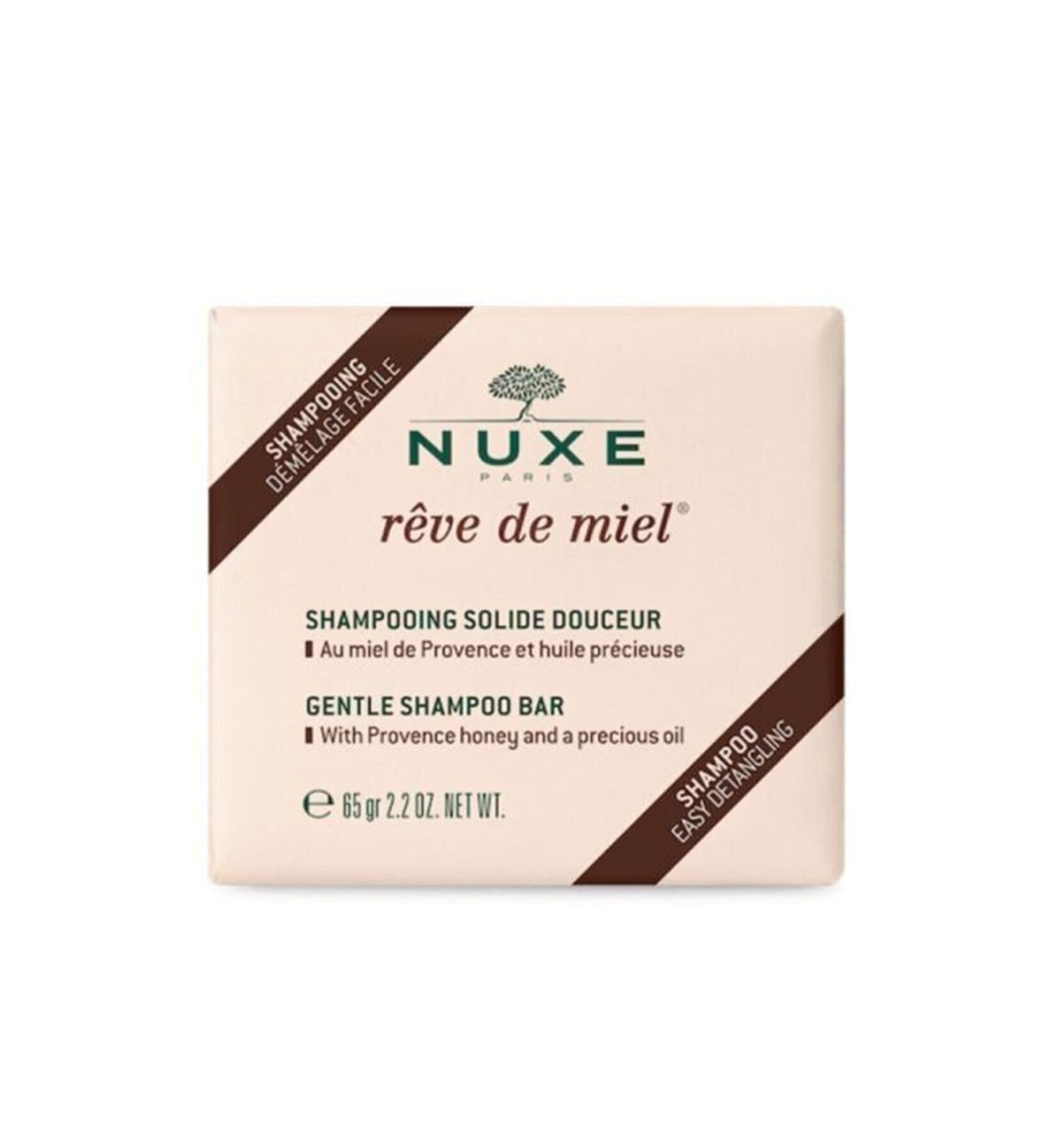 Nuxe Reve De Miel Sensitive Solid Shampoo 65 Gr (nux101)