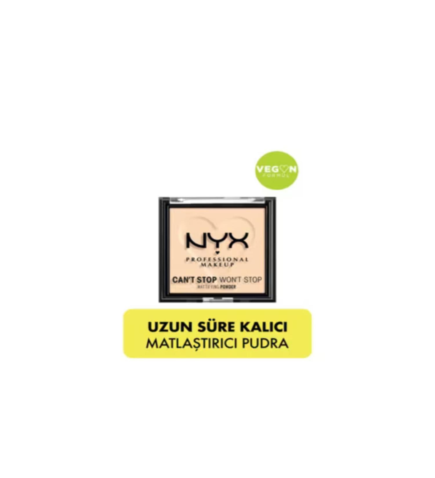 NYX Professional Makeup Can't Stop Won't Stop Mattifying Powder