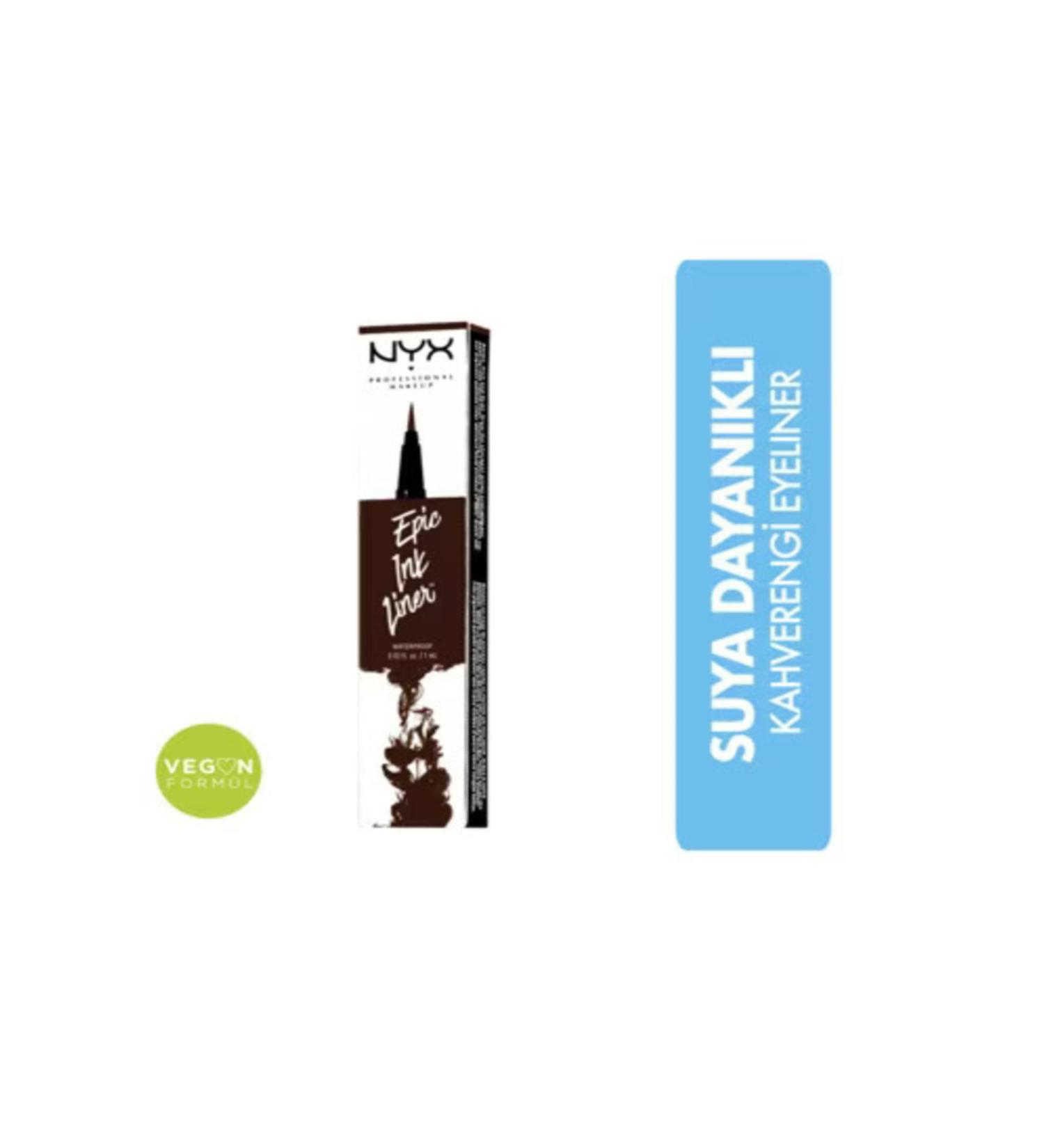 NYX Professional Makeup Epic Ink Liner Brown