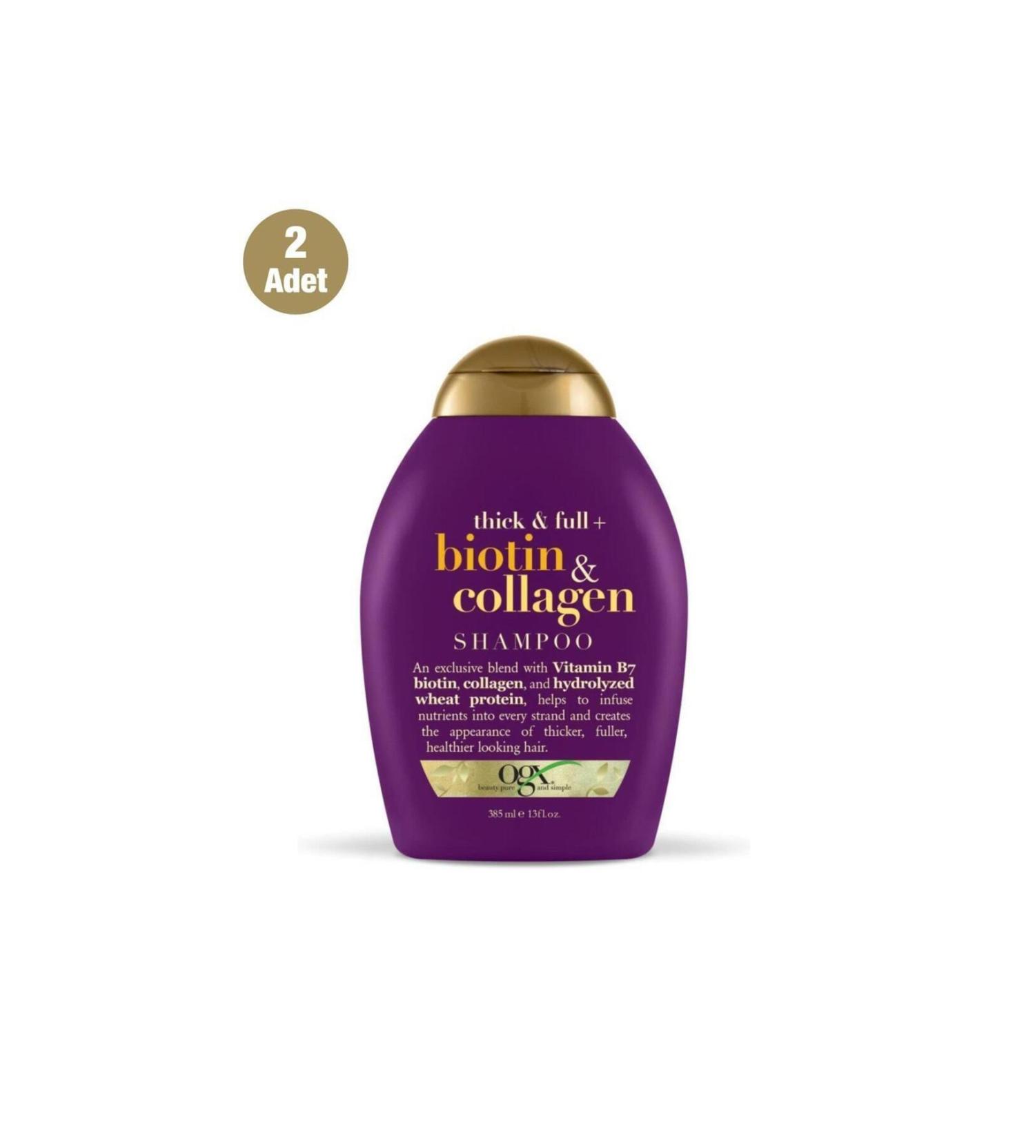 OGX Biotin - Collagen Shampoo 385 ml