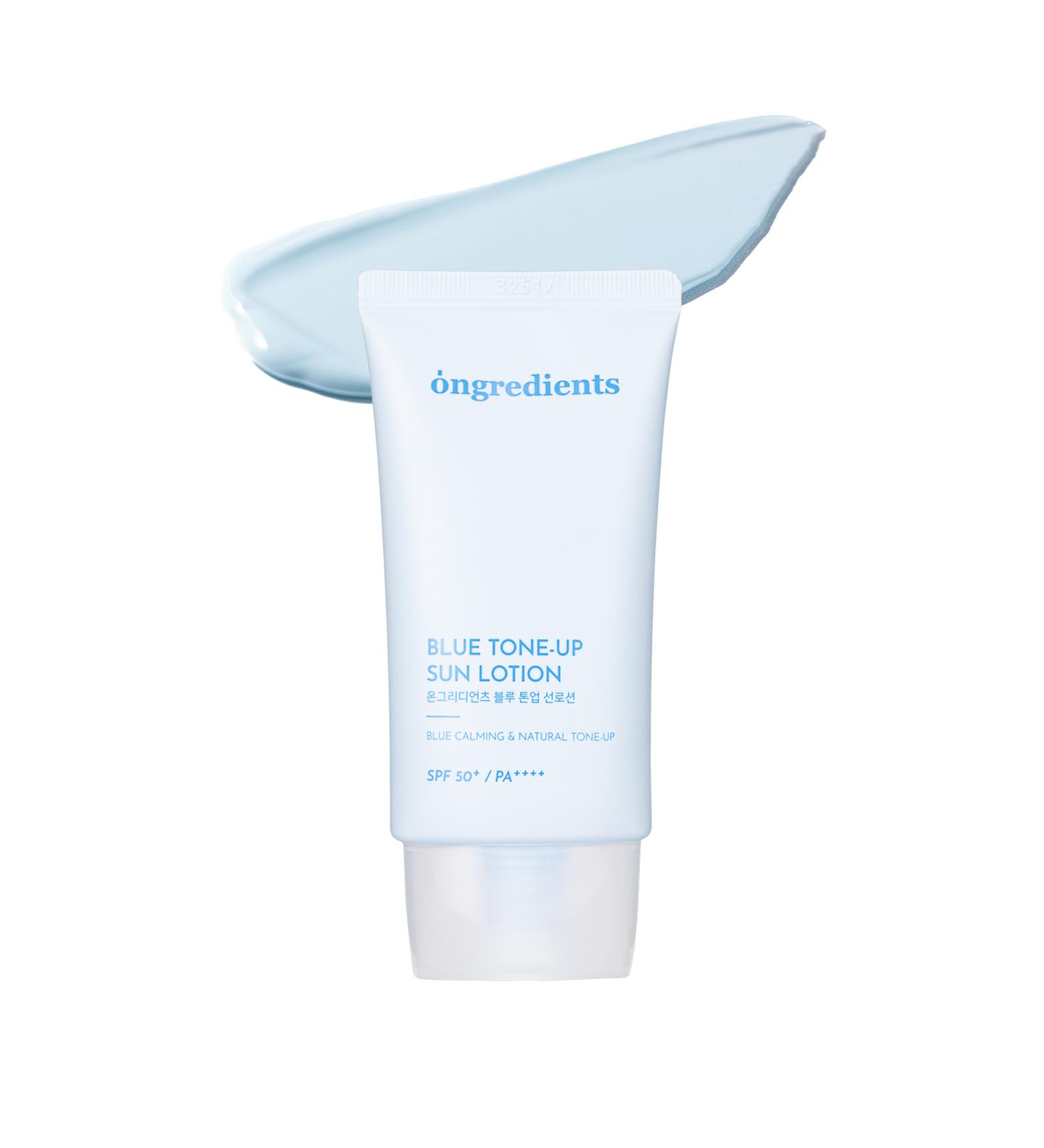 Ongredients Blue Tone-up Sun SPF50+ and PA++++ 50 Lotion - Buy Online on GoSupps.com