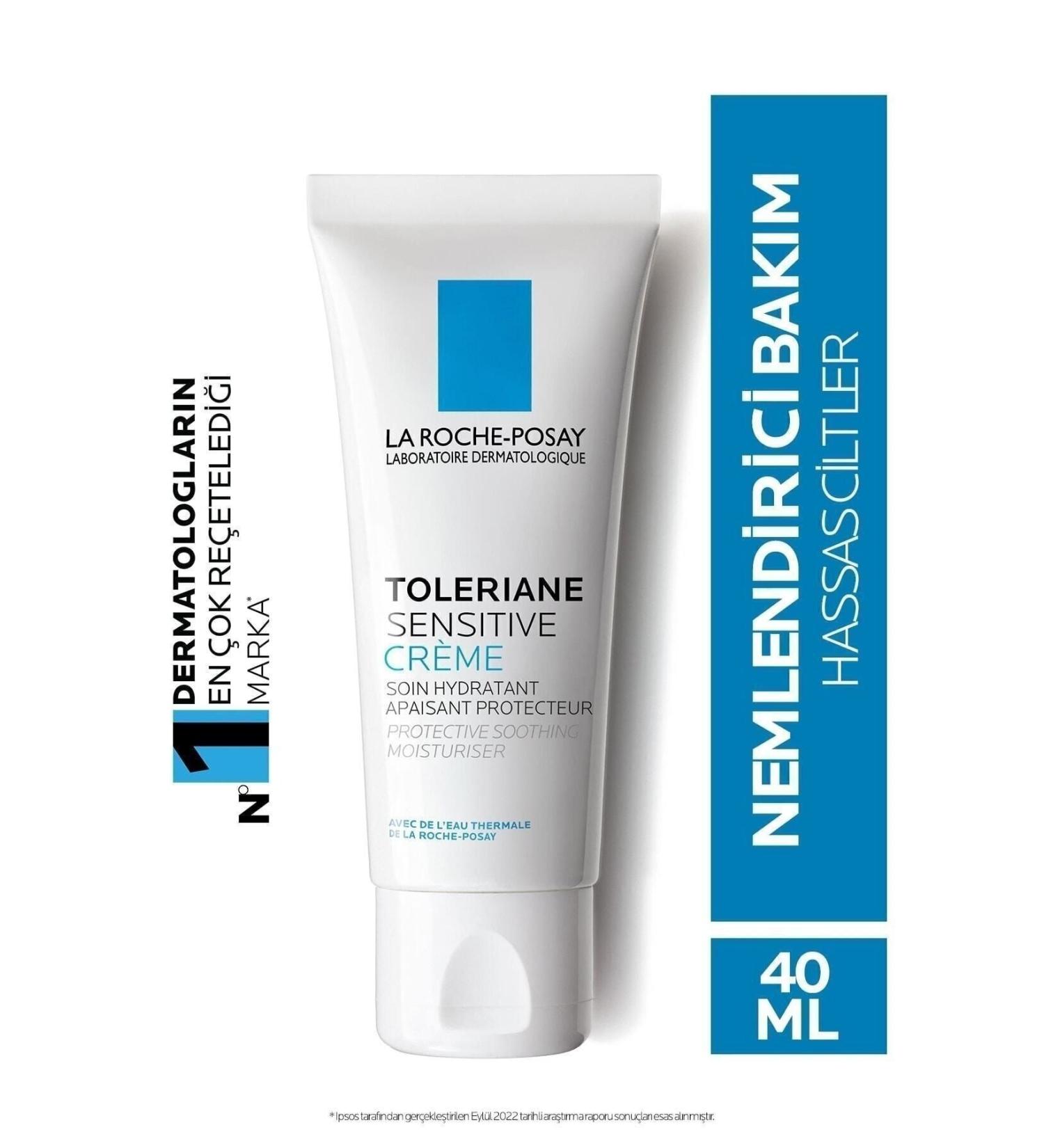 La Roche Posay Soothing Moisturizing Toleriane Sensitive Care Cream for Dry and Sensitive Skin 40ml. LRPosay. - Buy Online on GoSupps.com
