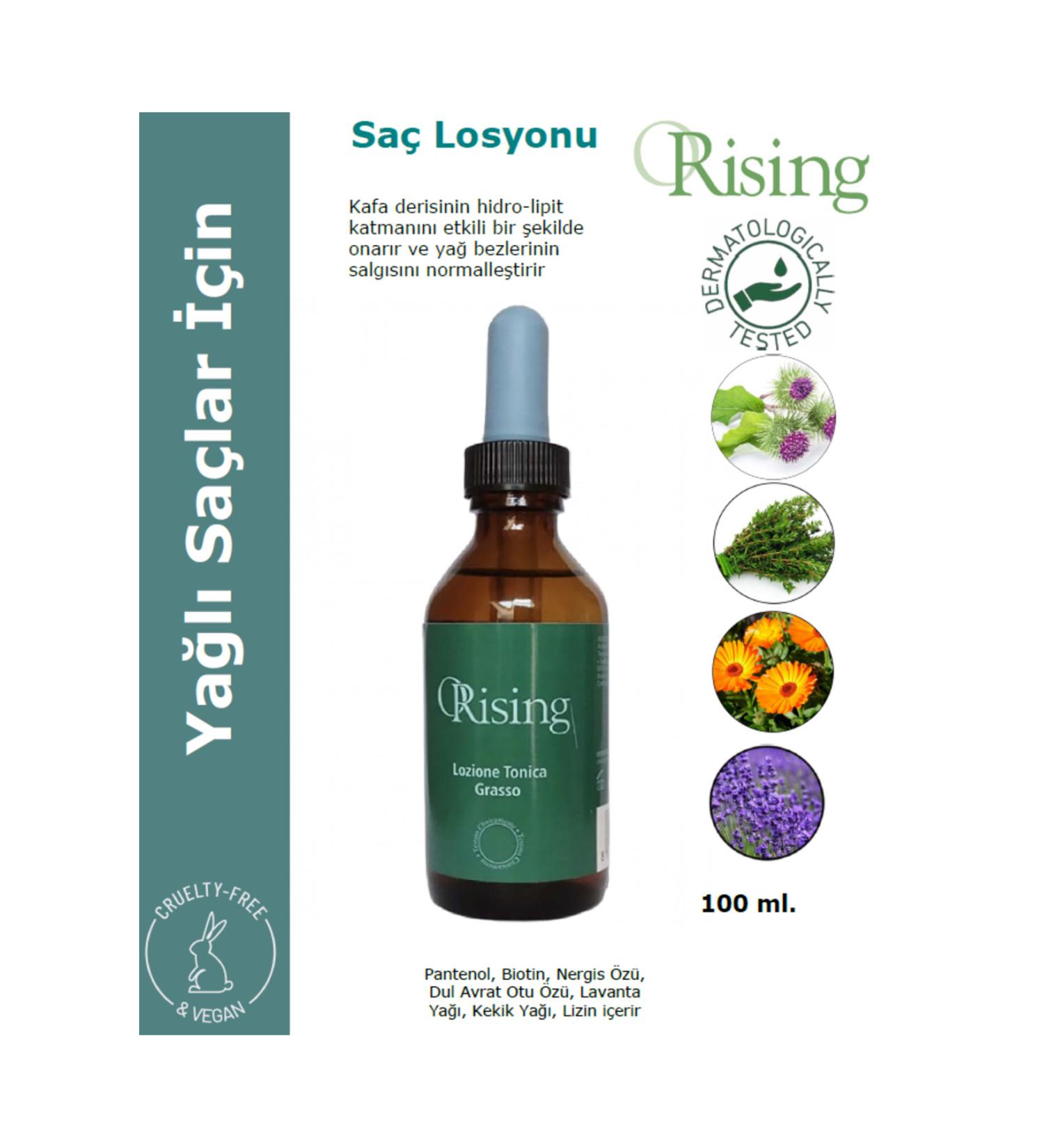 ORising GRASSO - Hair Lotion for Oily Hair 100 ml.