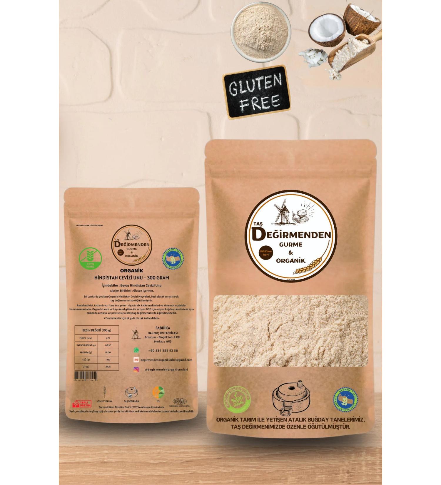 Freshly Milled  Coconut Flour (Gluten-Free) - 300 Grams