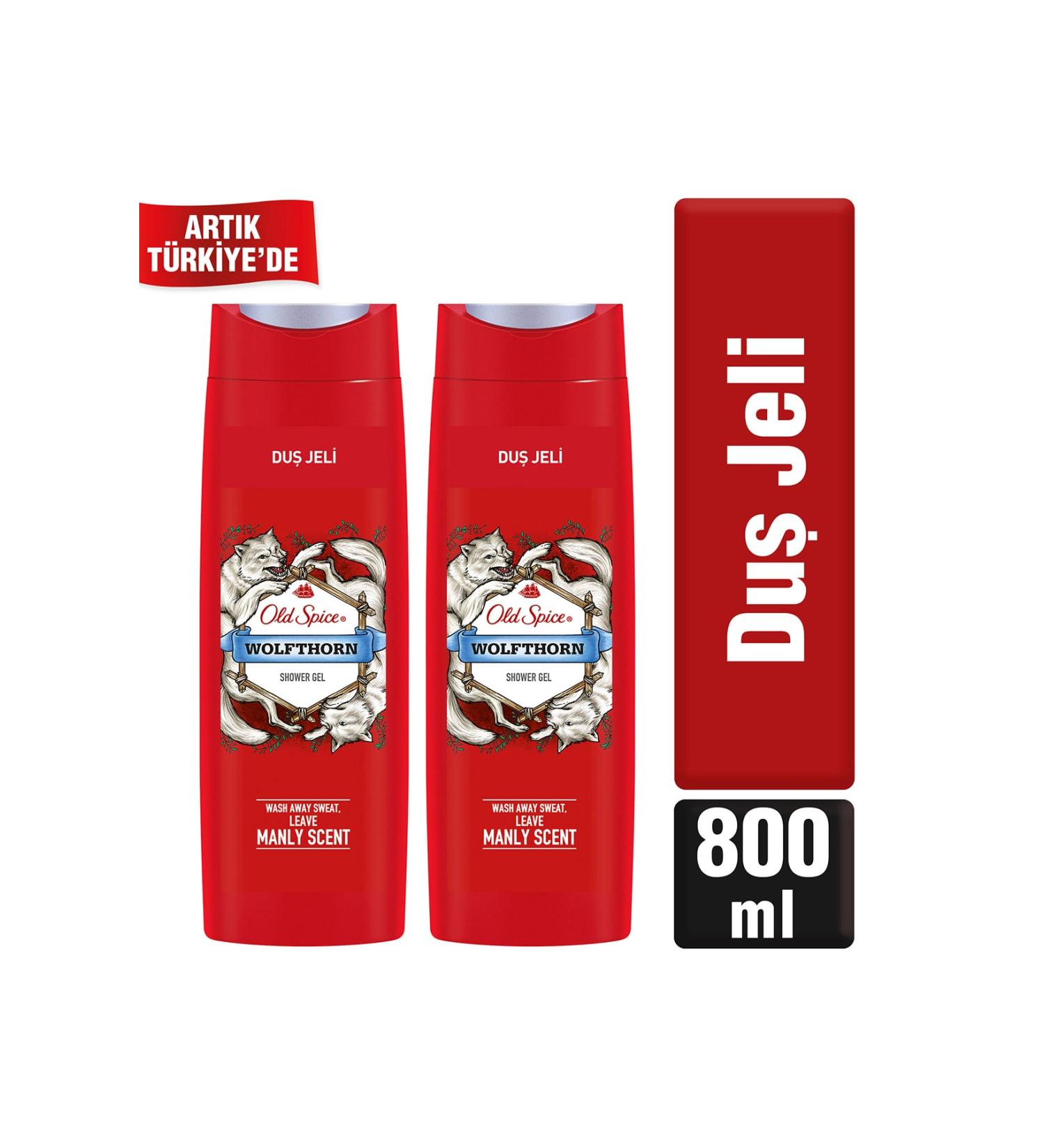 Old Spice Shower Gel 400 ml Wolfthornx2 - Buy Online on GoSupps.com