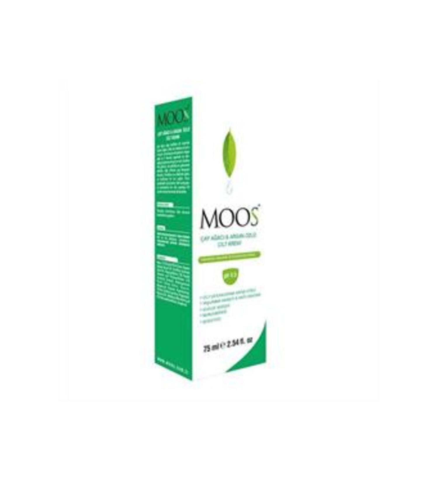 Baby ( CLAY MASK GIFT ) Moos Tea Tree and Argan Essence Skin Care Cream 75 ml ( 1 PIECE )