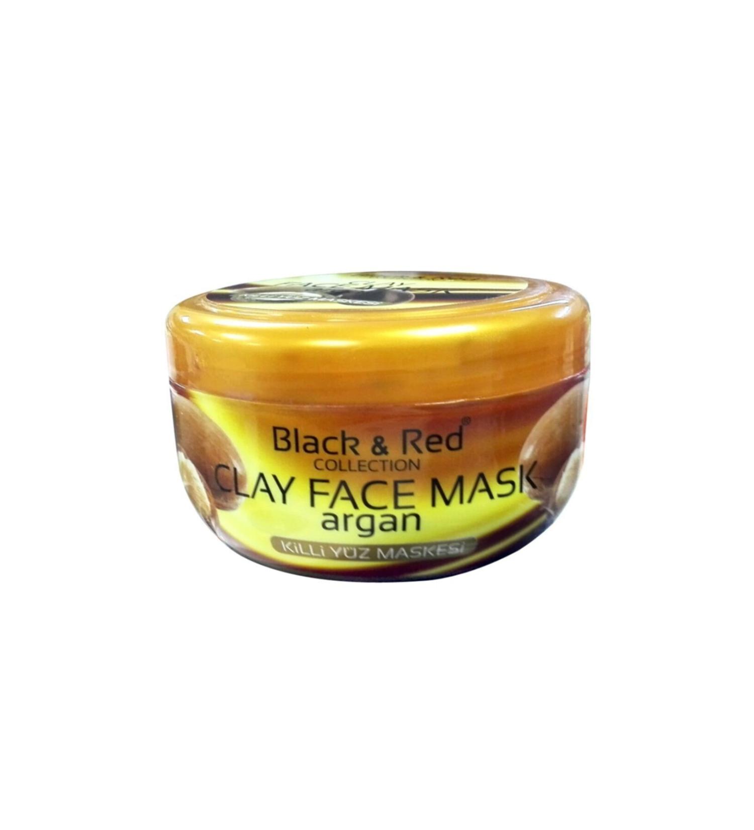 BLACK &red Argan Oil Clay Face Mask 400 Gr