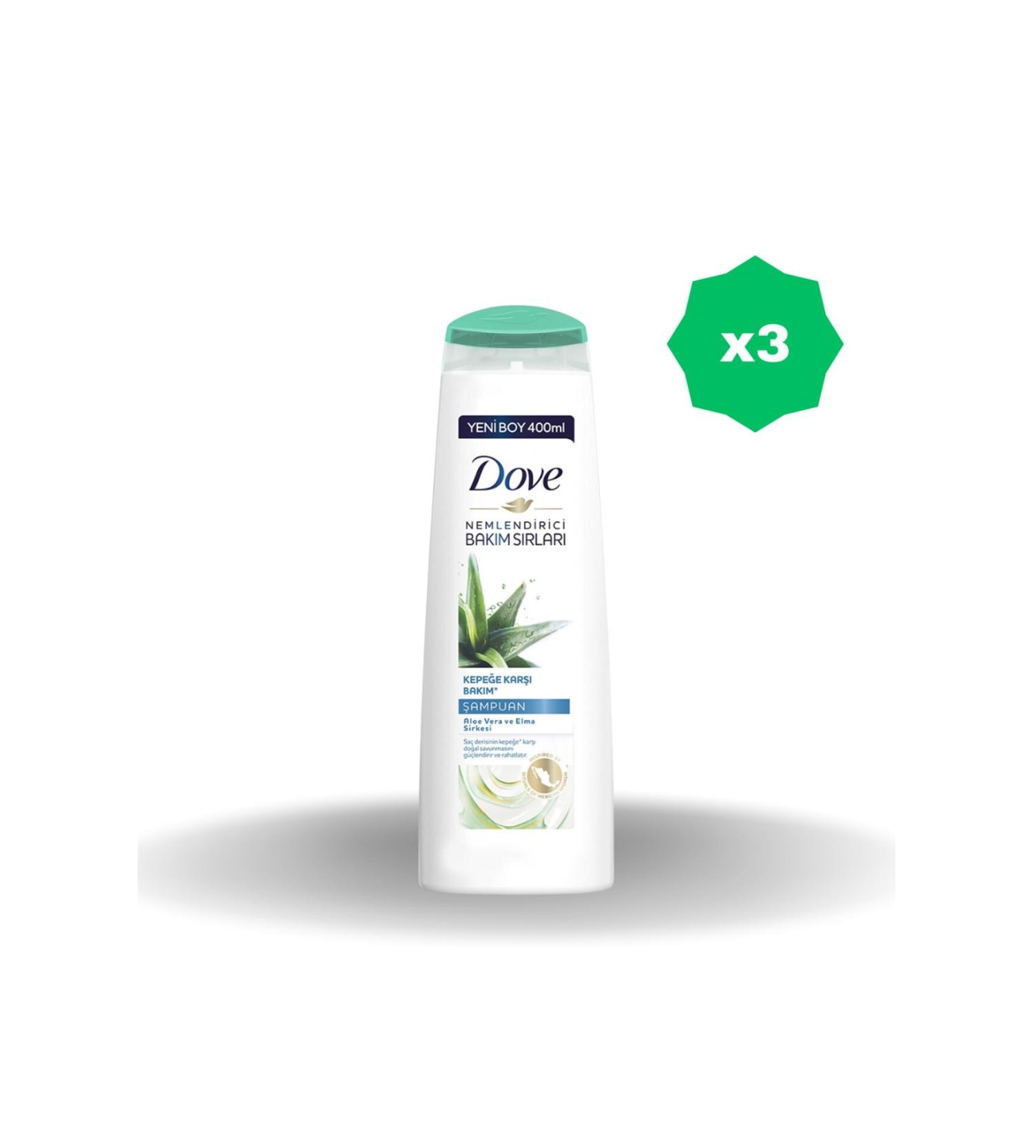 Dove ANTI-DANDRUFF SHAMPOO 400 ML X 3 PIECES