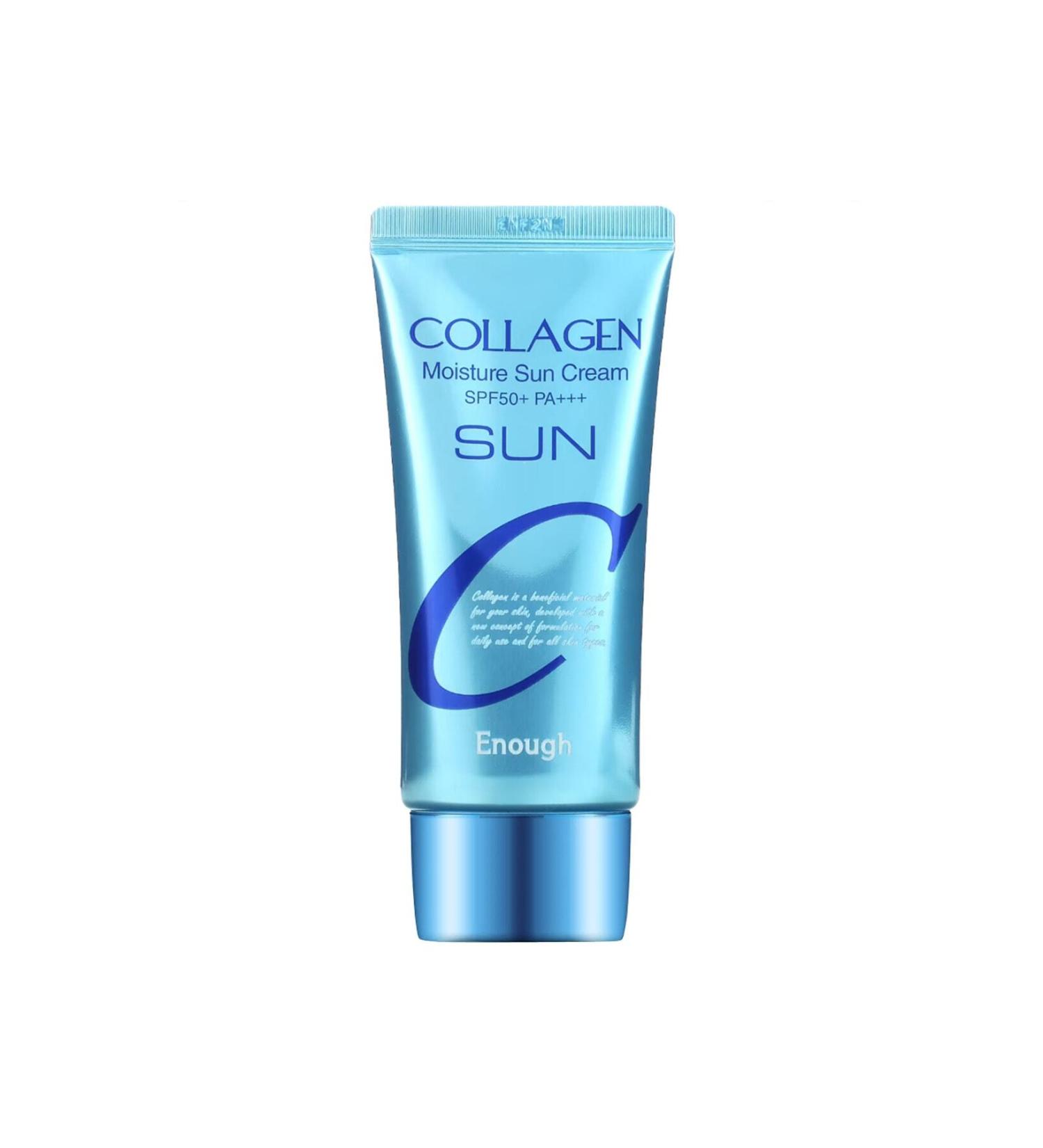 Enough Collagen Containing Non-Whitening Hybrid Sun Cream Sun Cream Spf 50+ Pa ++++ 50 Gr - Buy Online on GoSupps.com