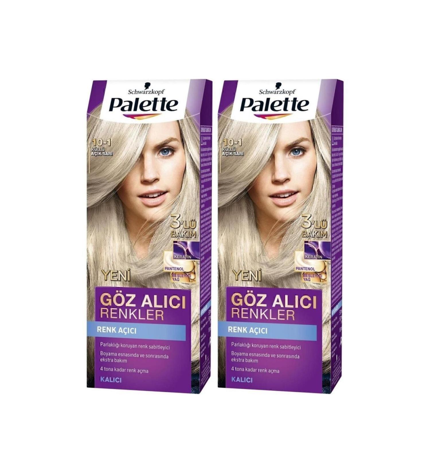 Eye-Catching Colors in Palette 10-1 Ash Light Blonde X 2 Pieces - Buy Online on GoSupps.com