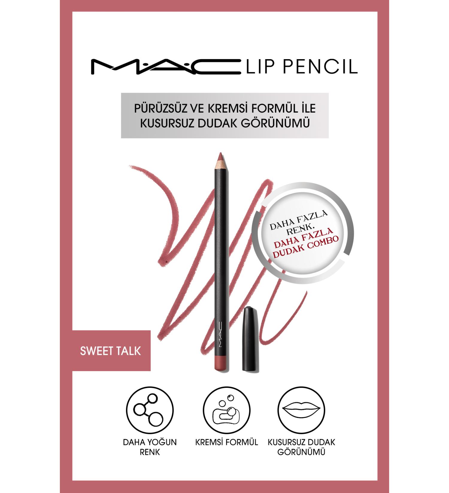 Mac Creamy Long-Lasting Lip Pencil - Lip Pencil - Sweet Talk 1.45 G