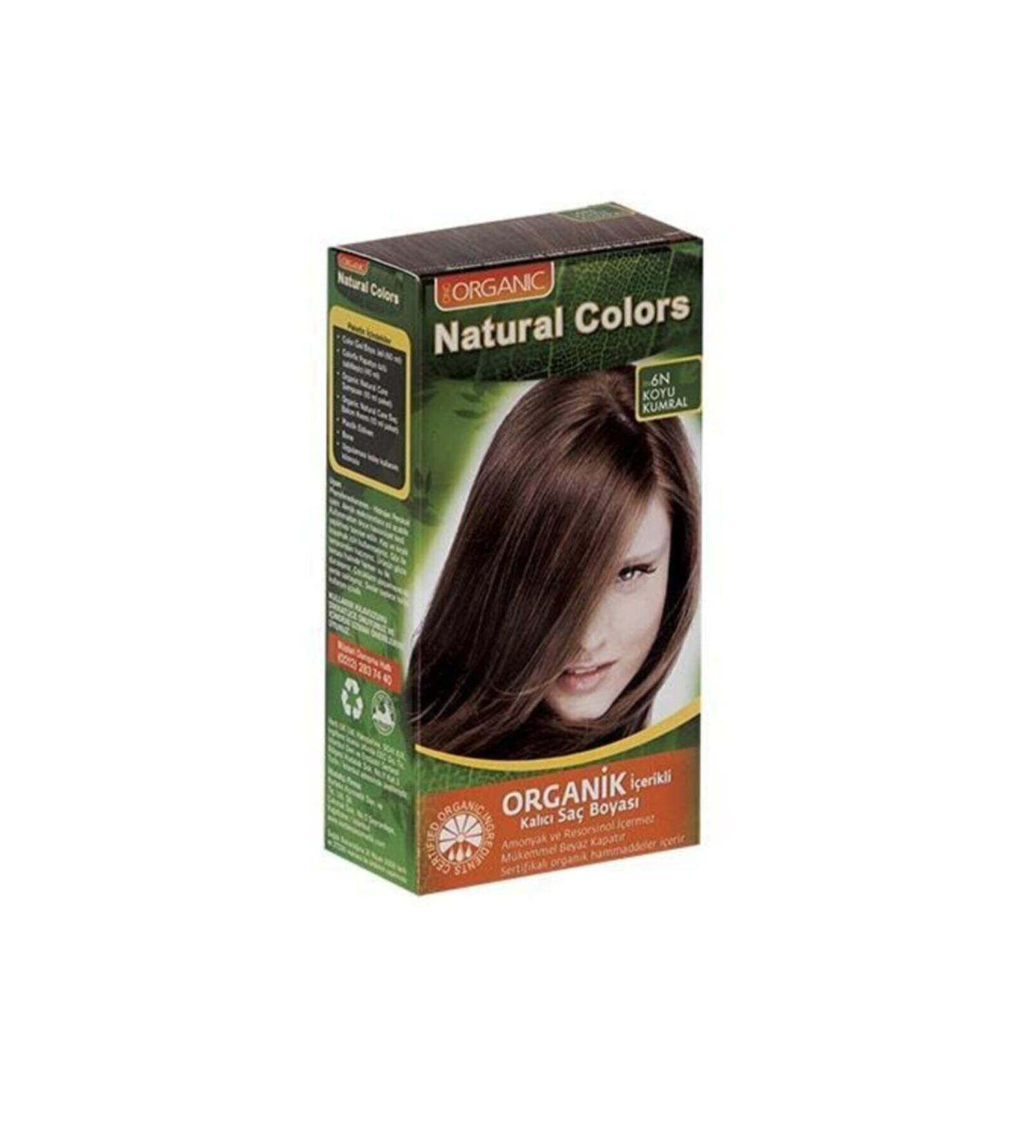Organic Natural Colors Hair Dye 6n Dark Blonde