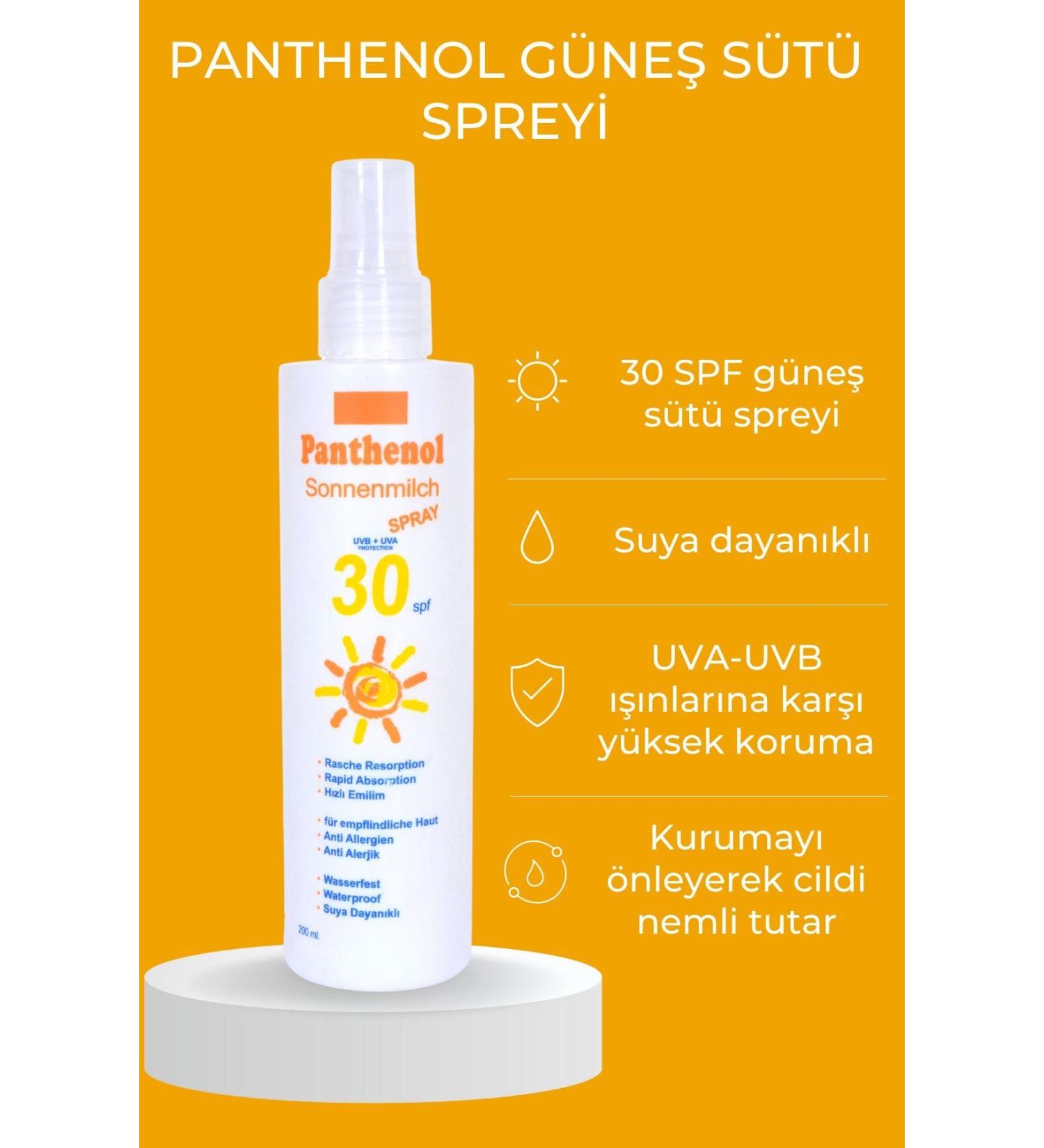 Panthenol Sun Milk Spray 30 Spf