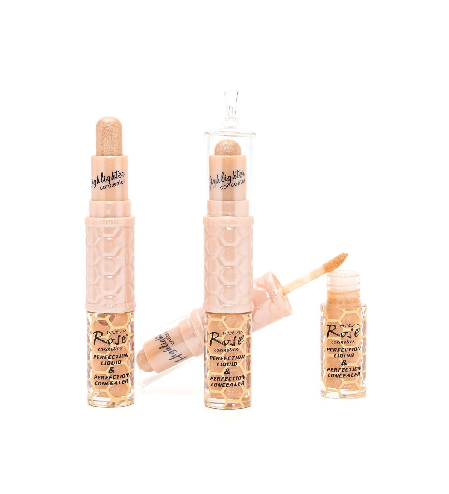 Rose (NO:03) Double Sided Illuminator Stick - Highlighter