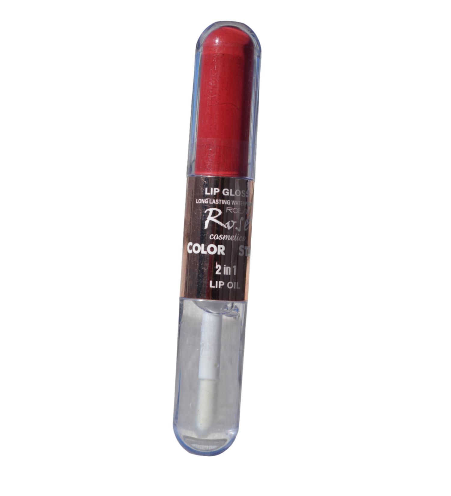 Rose Double Sided Lip Gloss