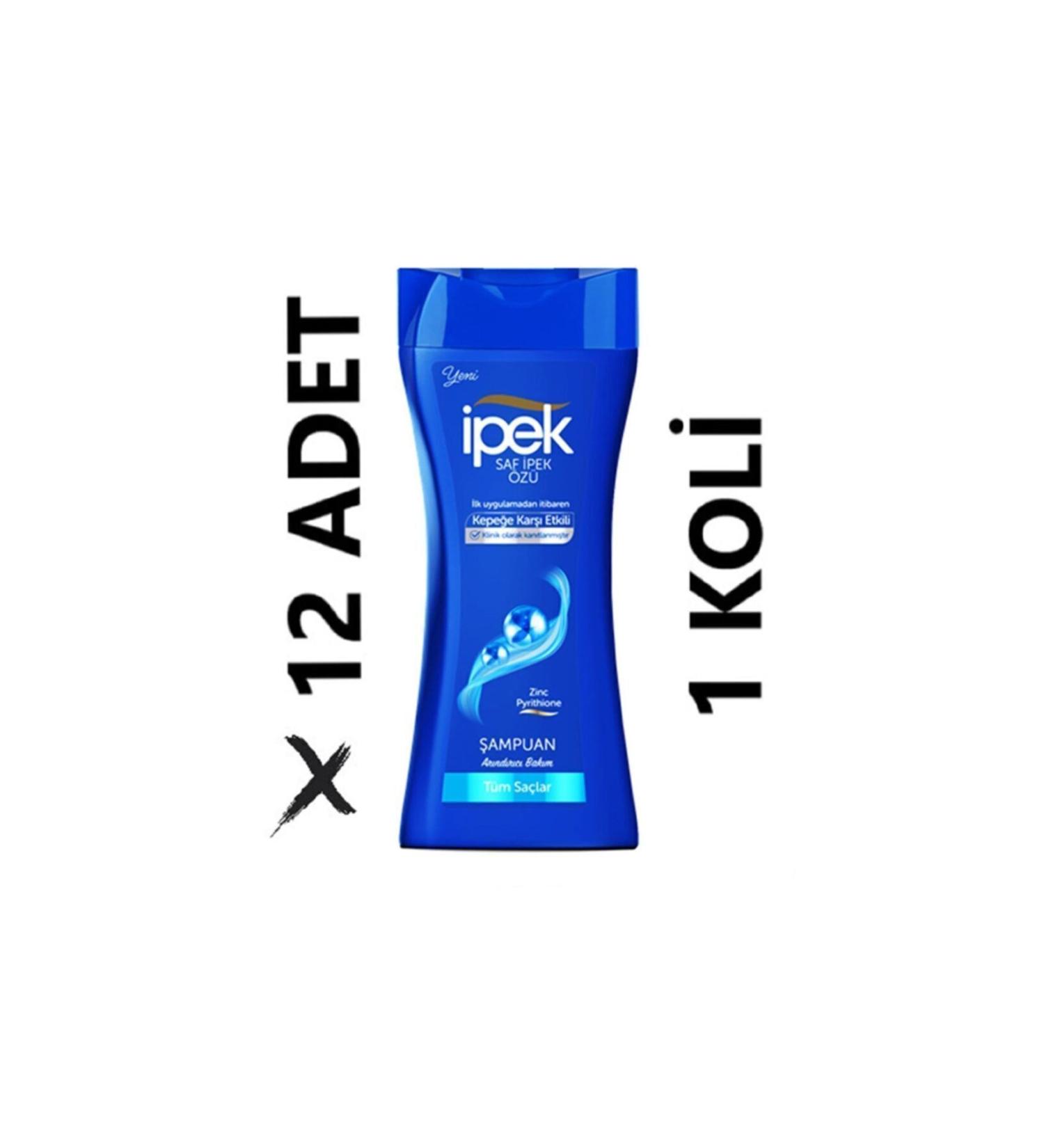 Silk Shampoo All Hair Anti-Dandruff 480 Ml 12 Pieces (1 Box)