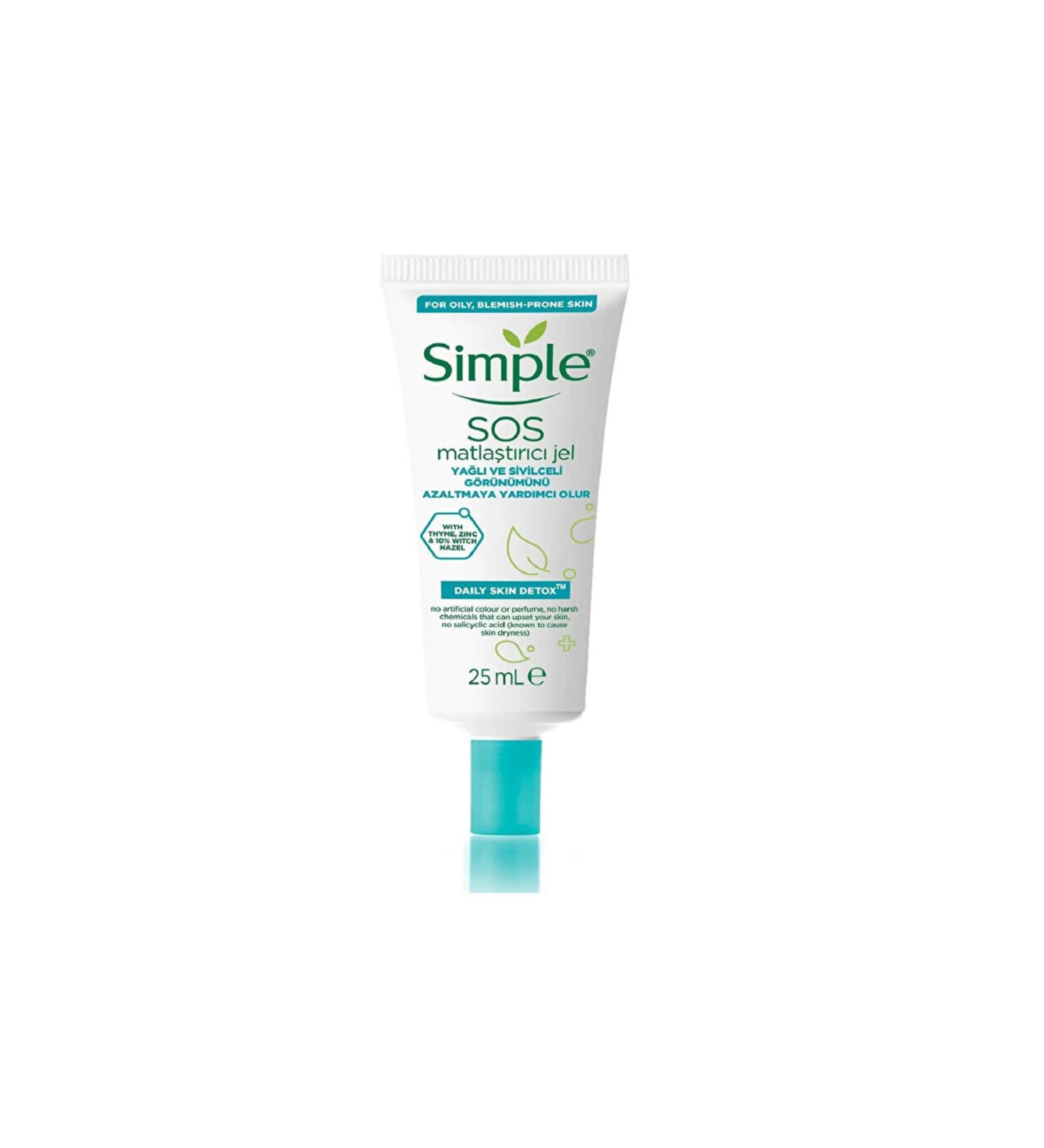 Simple Mattifying Gel Anti Shine 25 ml