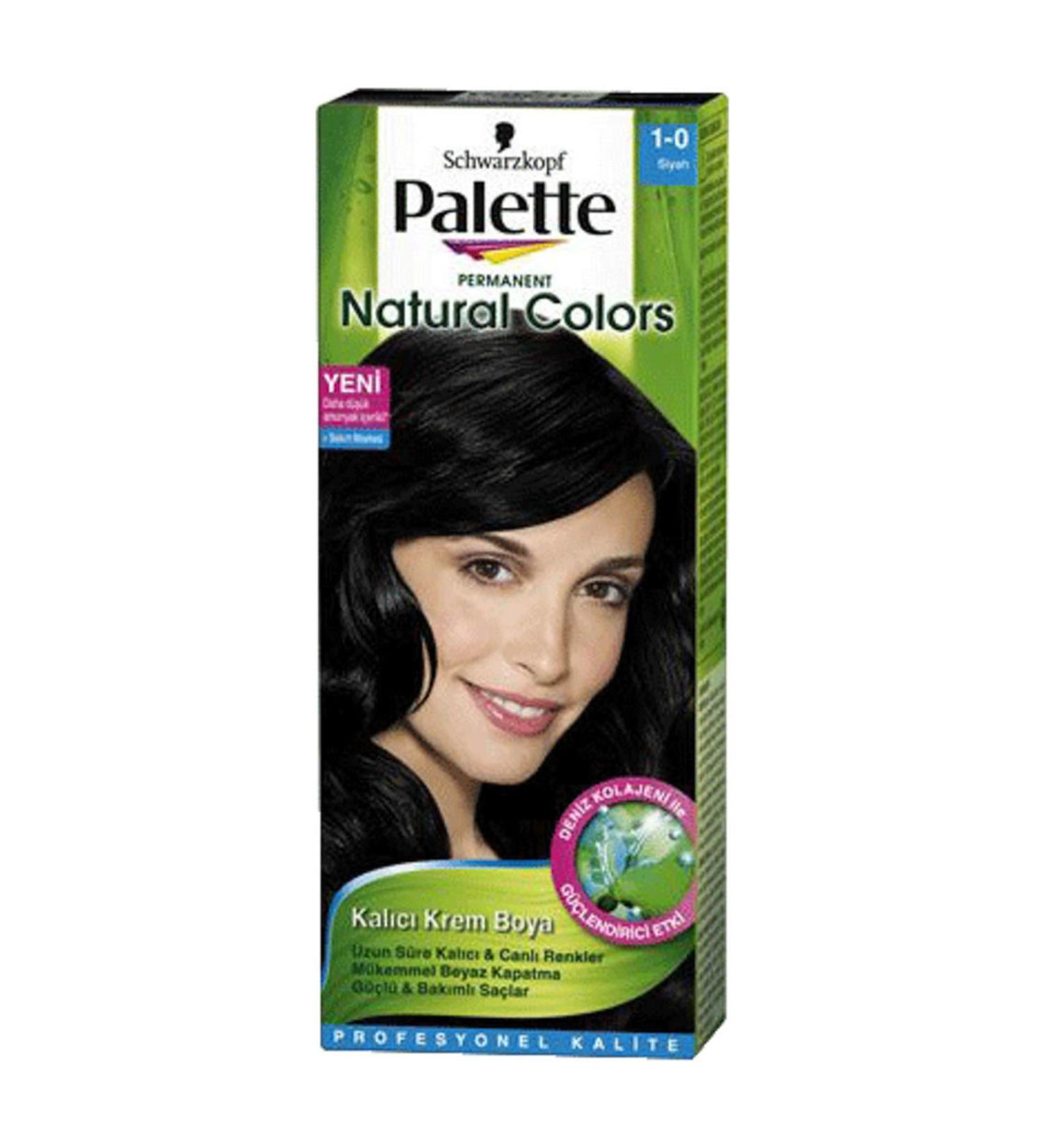 Palette Black (1.0) Hair Dye 50 ml