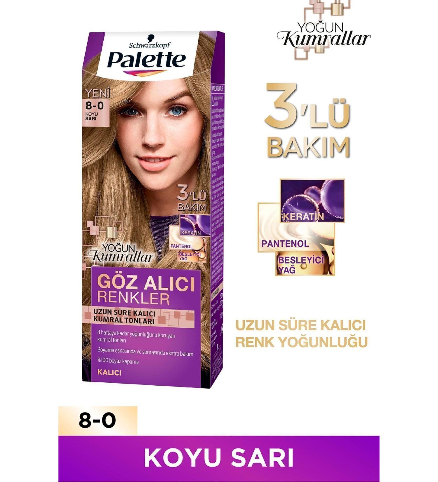 Palette Permanent Natural Colors Hair Dye 4-60 Light Chocolate Brown