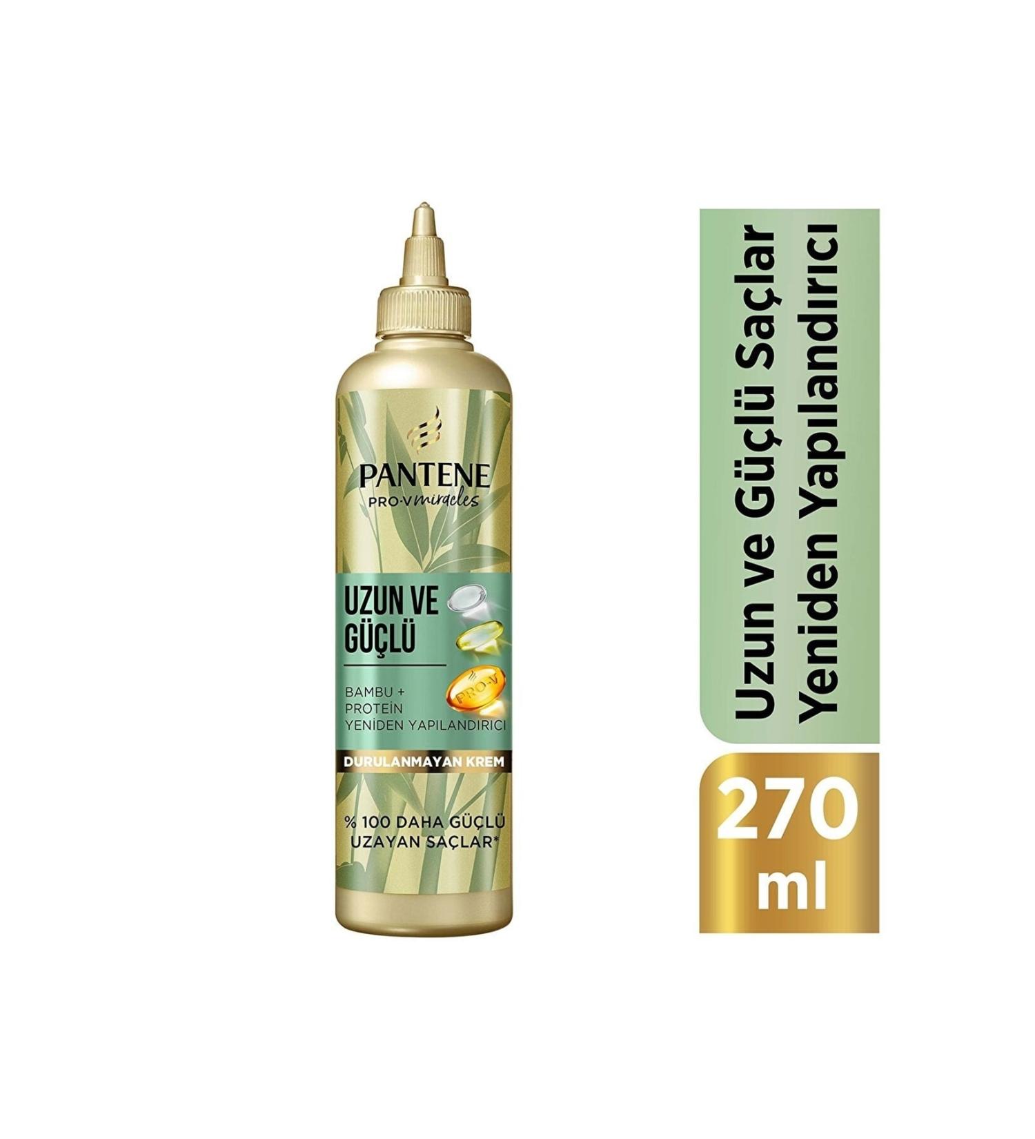 Pantene Pro-v 7/24 Miracles Bamboo Long and Strong Intensive Care Cream 270 Ml