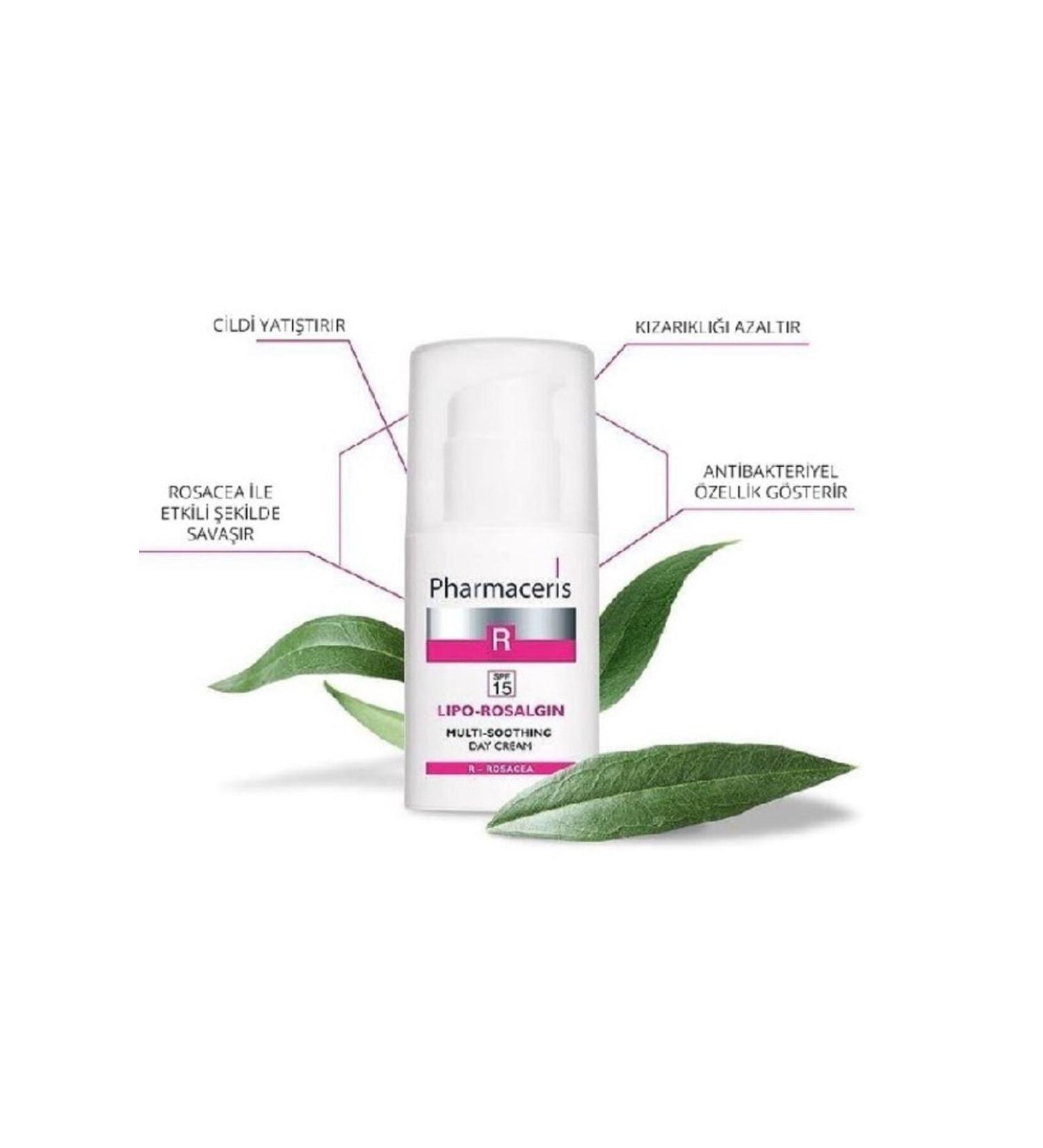 Pharmaceris Lipo Rosalgin Cream For Dry Skin 30 ml Soothing Cream For Dry Skin SK N54