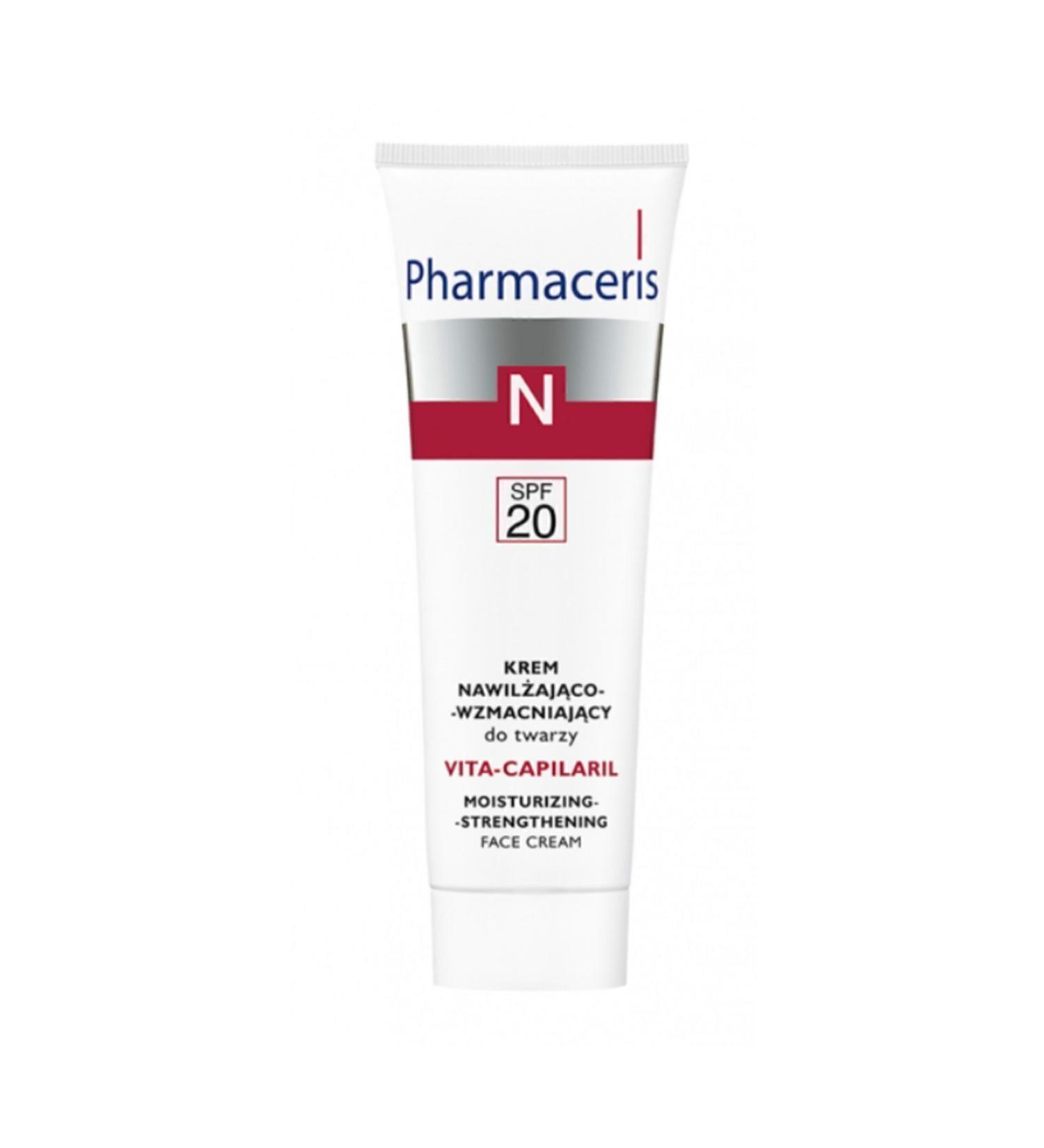 Pharmaceris Moisturizing and Strengthening Face Cream for Dehydrated and Overdry Skin (50 ml) eleg.1845