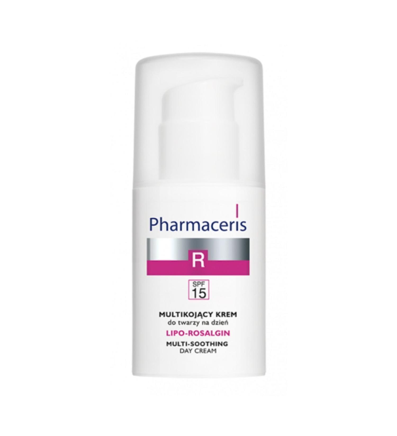 Pharmaceris Multi-Effect Soothing Face Cream SPF 15 for Dry Normal and Sensitive Skin LIPO-DermoCosmetic